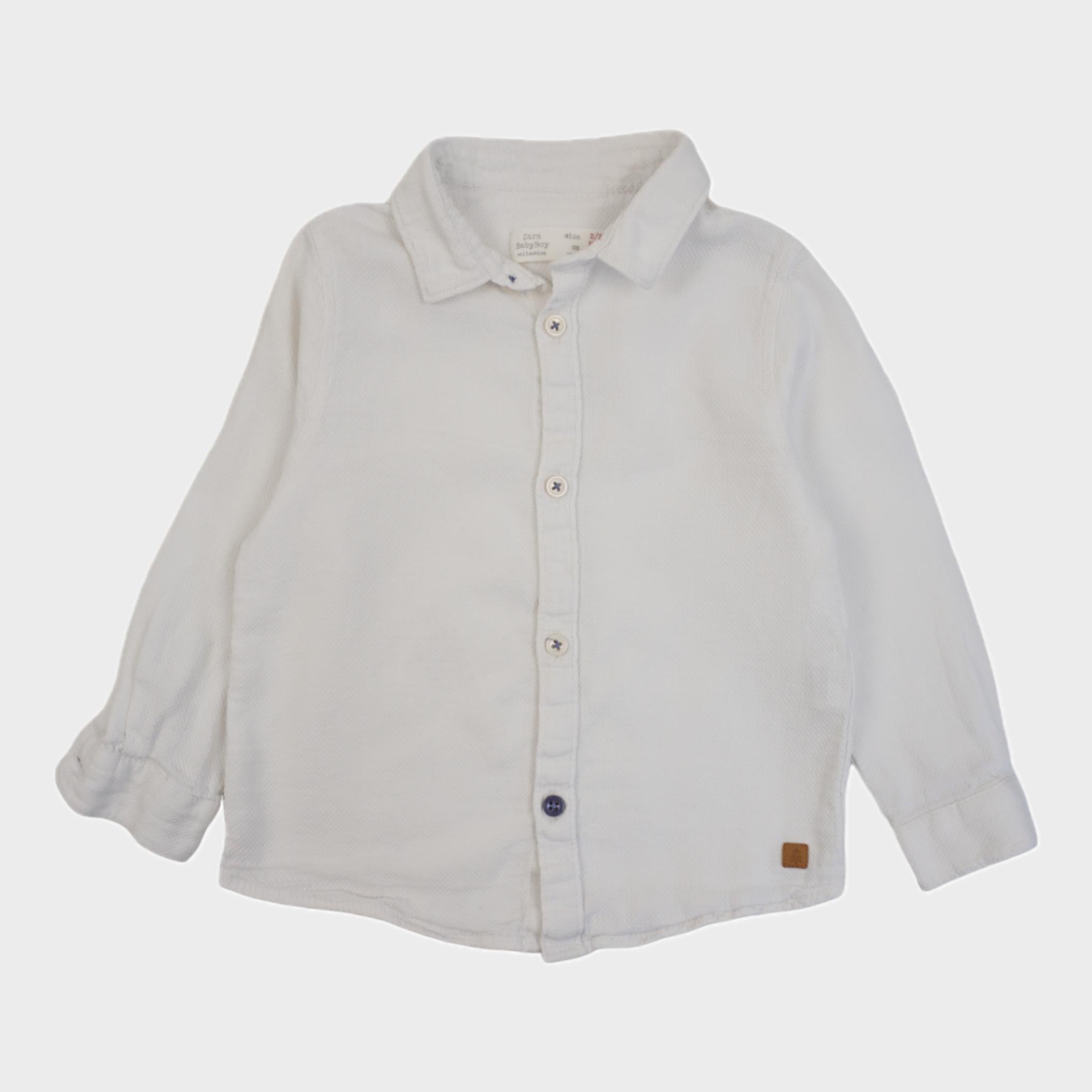 Chemise Blanc - 2/3 ans
