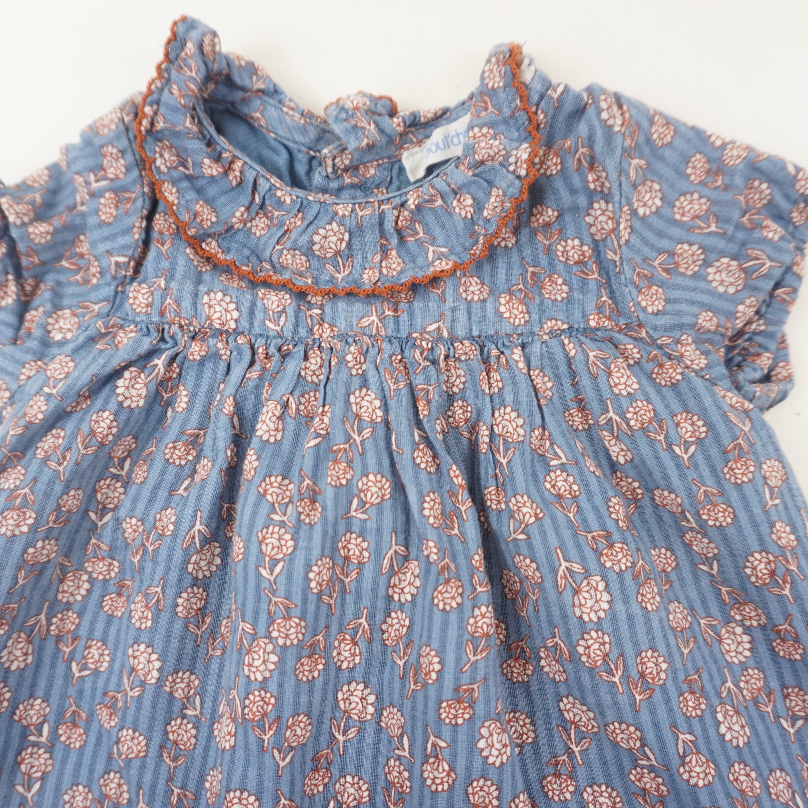 Robe Bleu gris - 3 mois