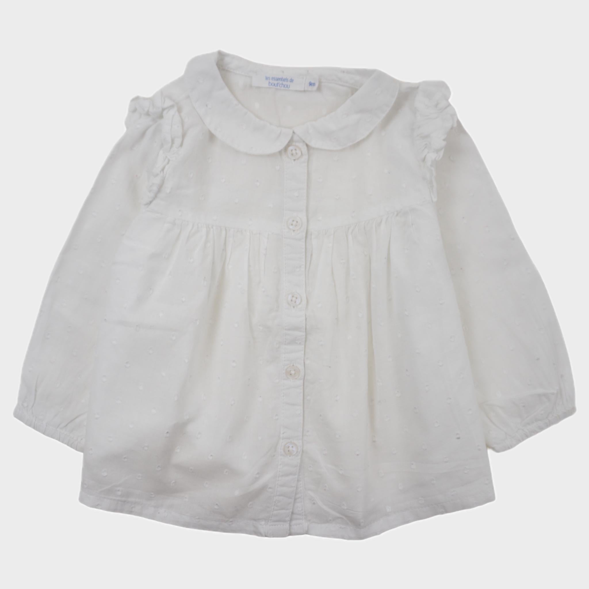 Chemise Blanc - 9 mois
