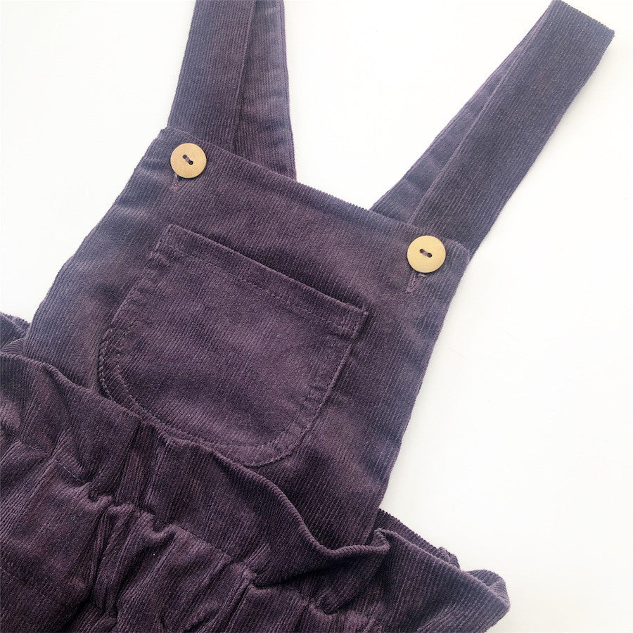 Salopette Prune - 6 ans (neuf)