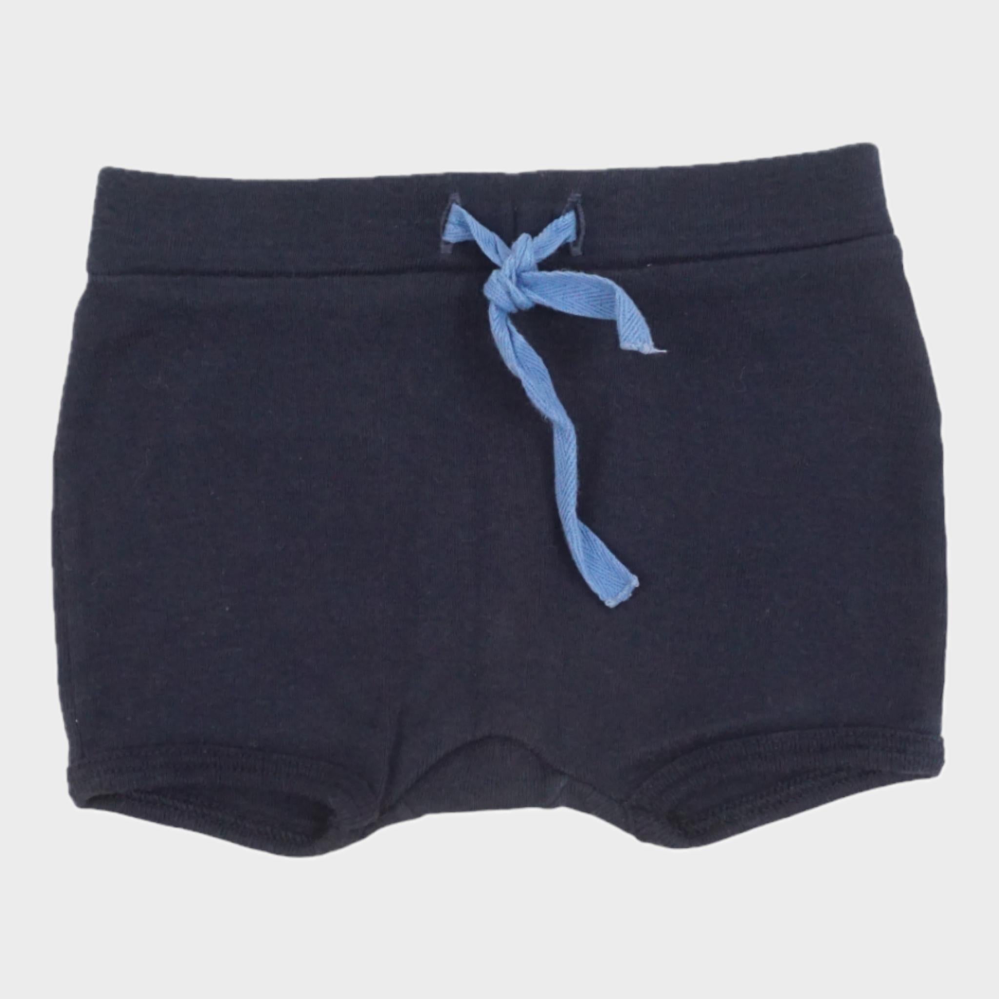 Short Bleu - 3 mois