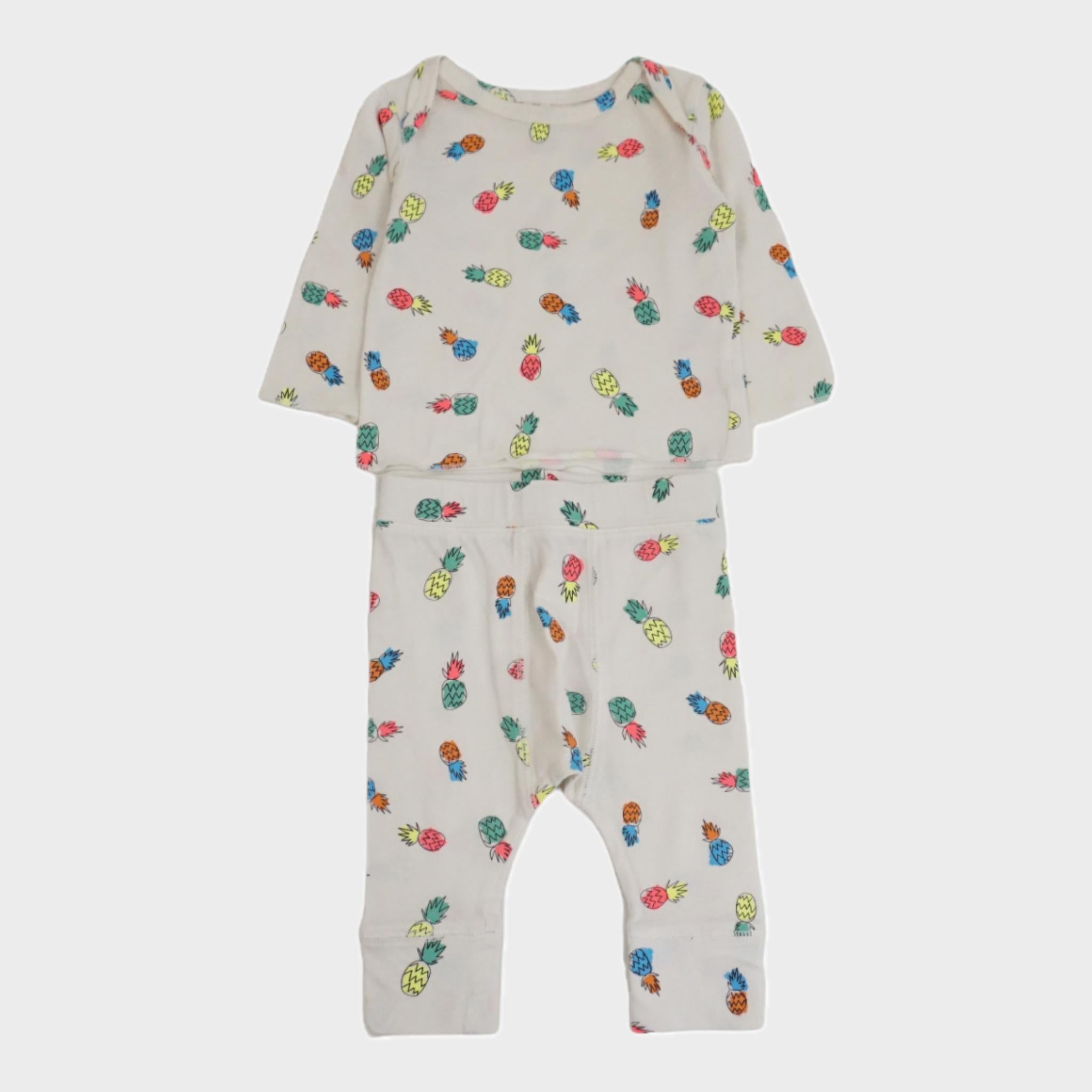 Ensemble Ecru - 3 mois