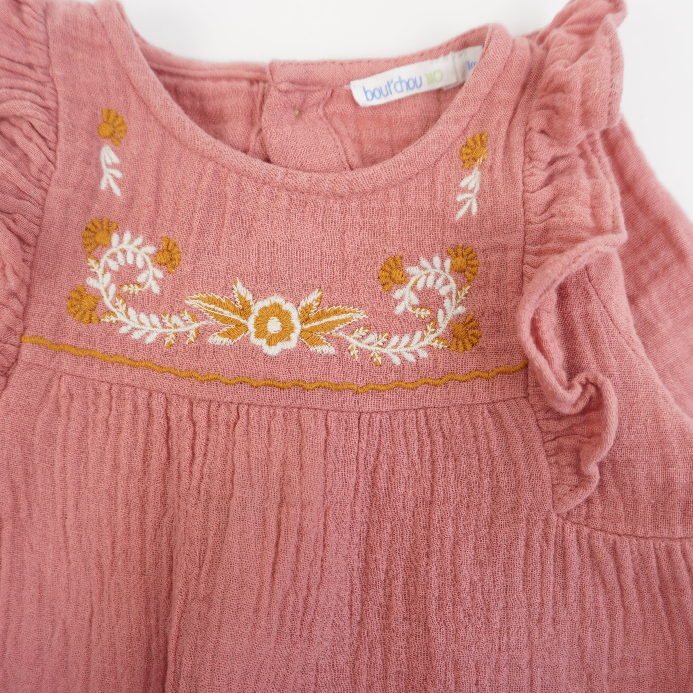 Combinaison Rose - 1 mois