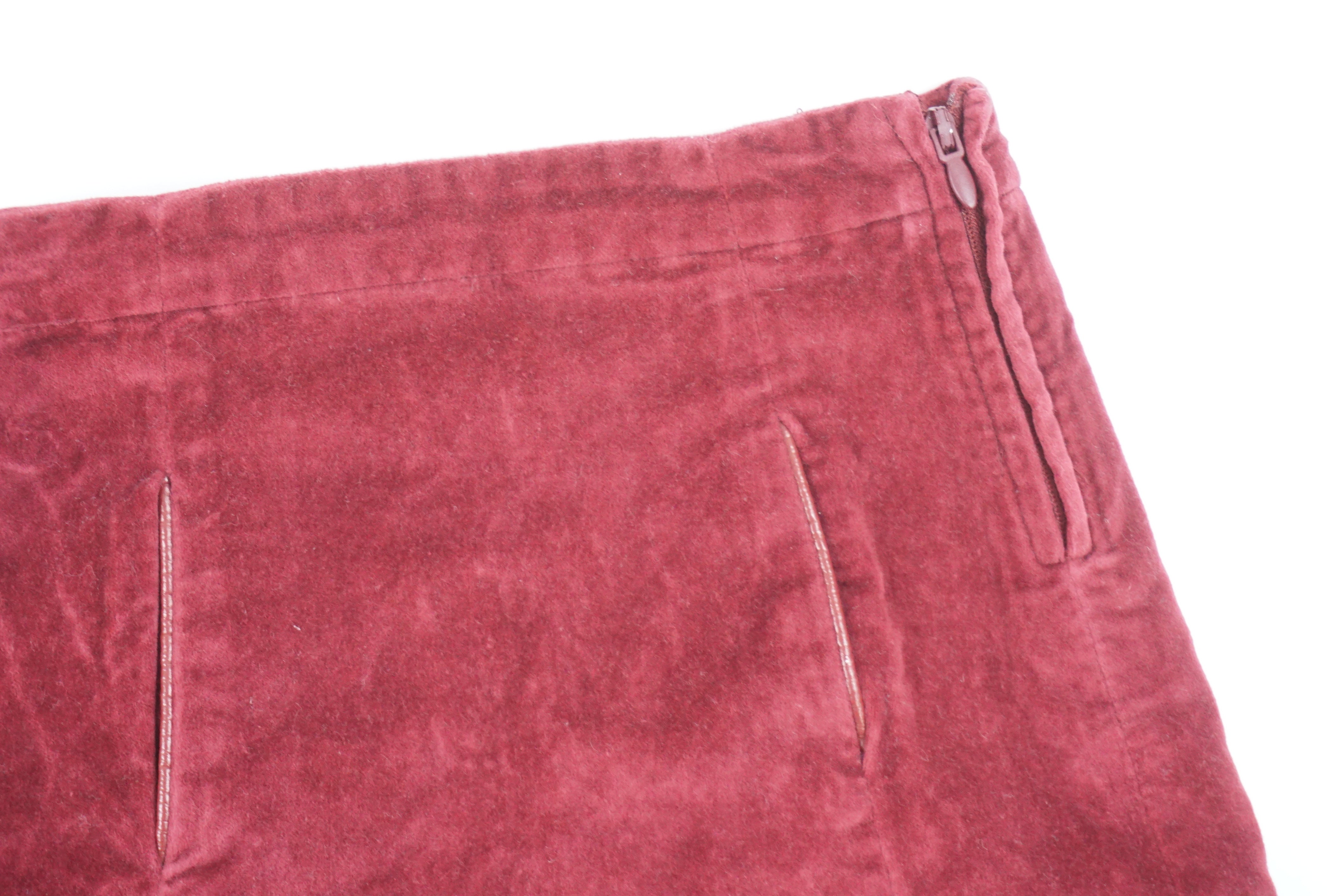 Jupe Bordeaux - 2 ans