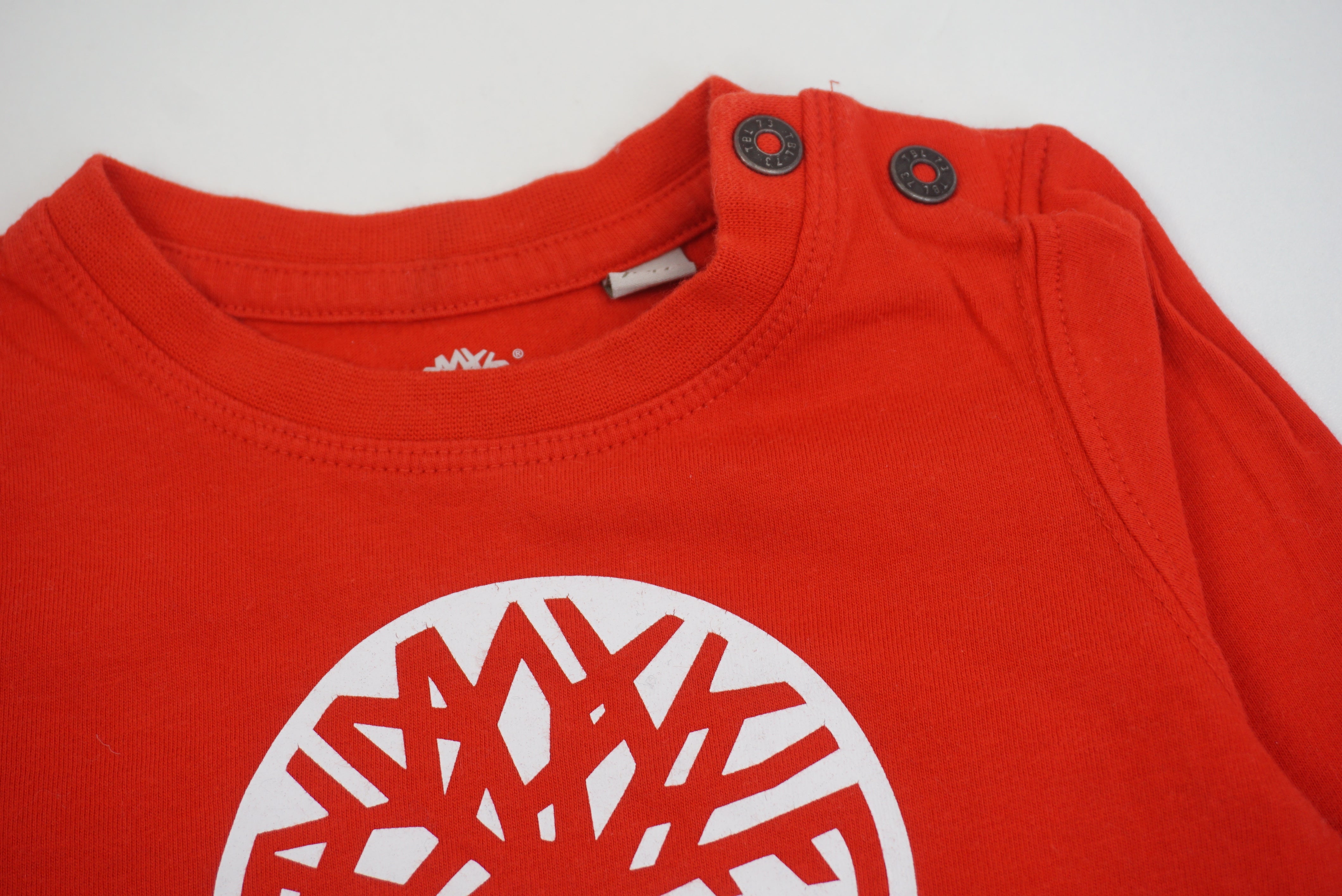 T-shirt Rouge - 9 mois