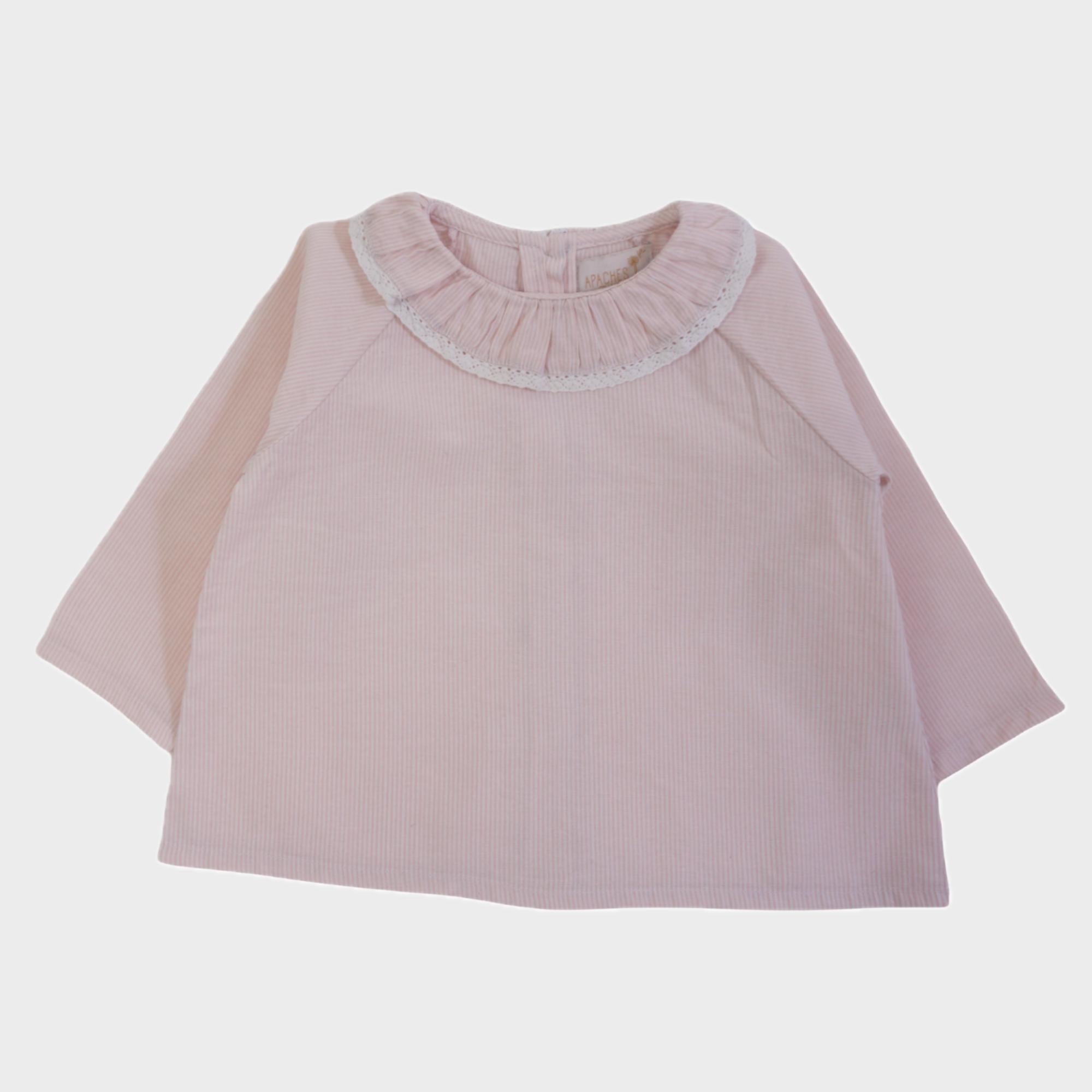Blouse Rose - 12 mois