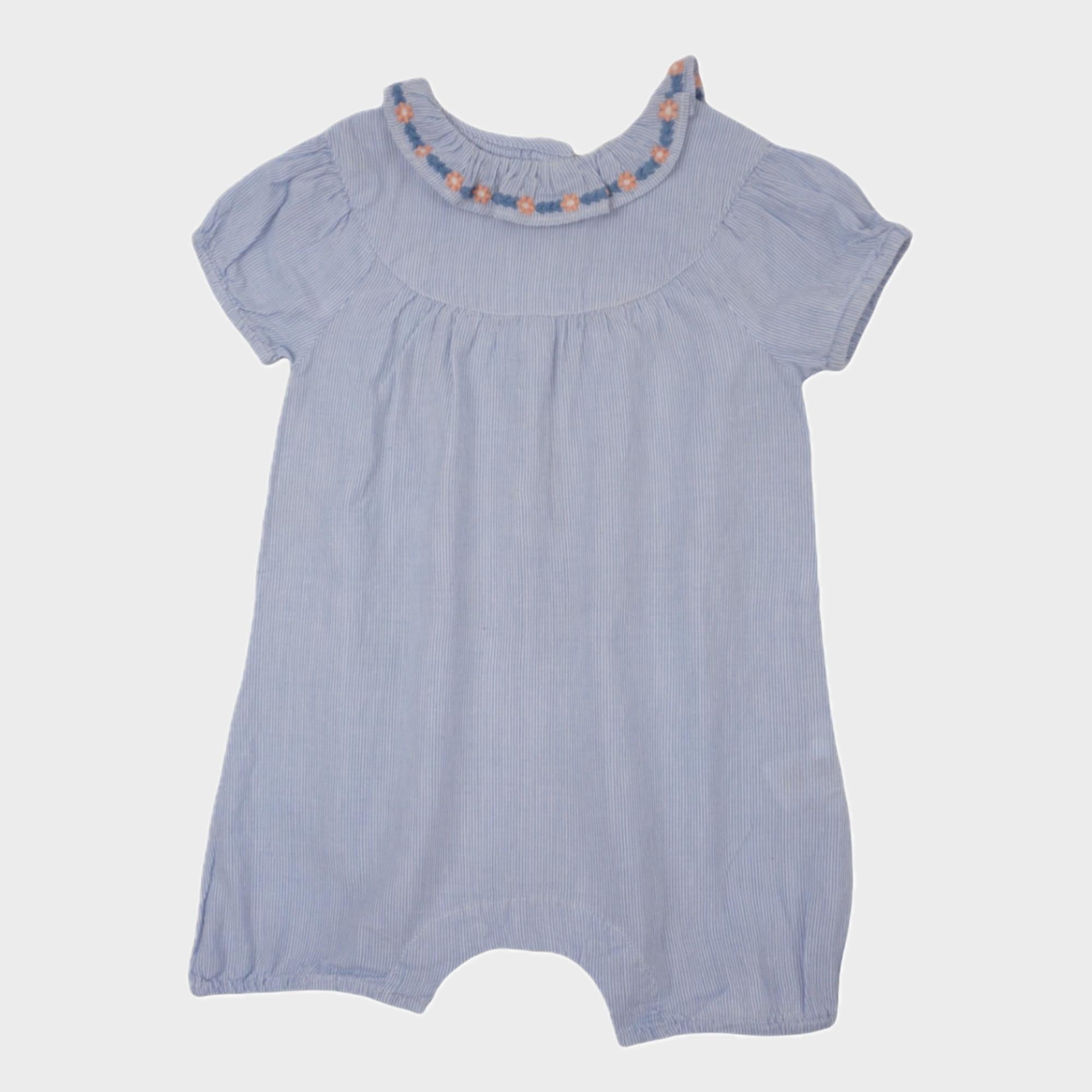 Combishort Bleu - 9 mois