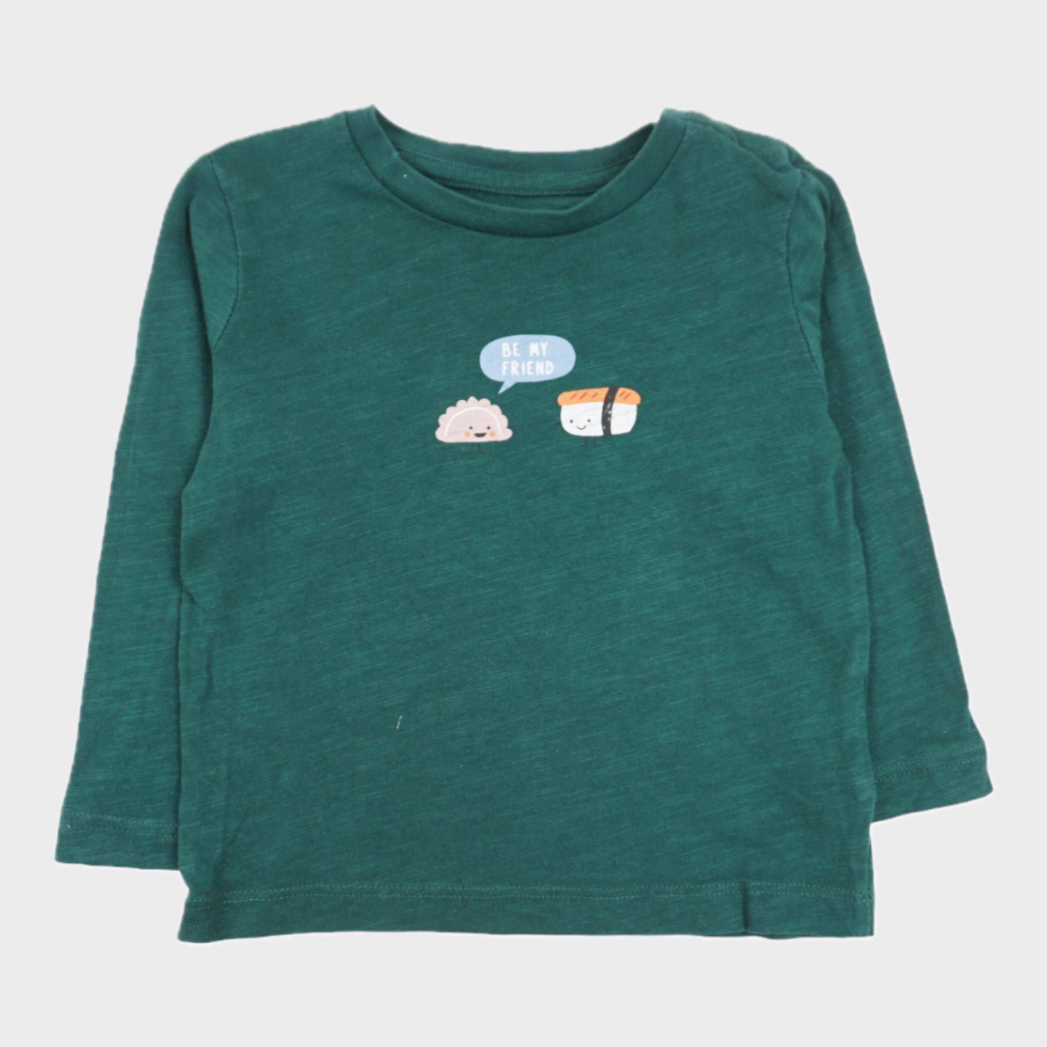 T-shirt Vert - 12 mois