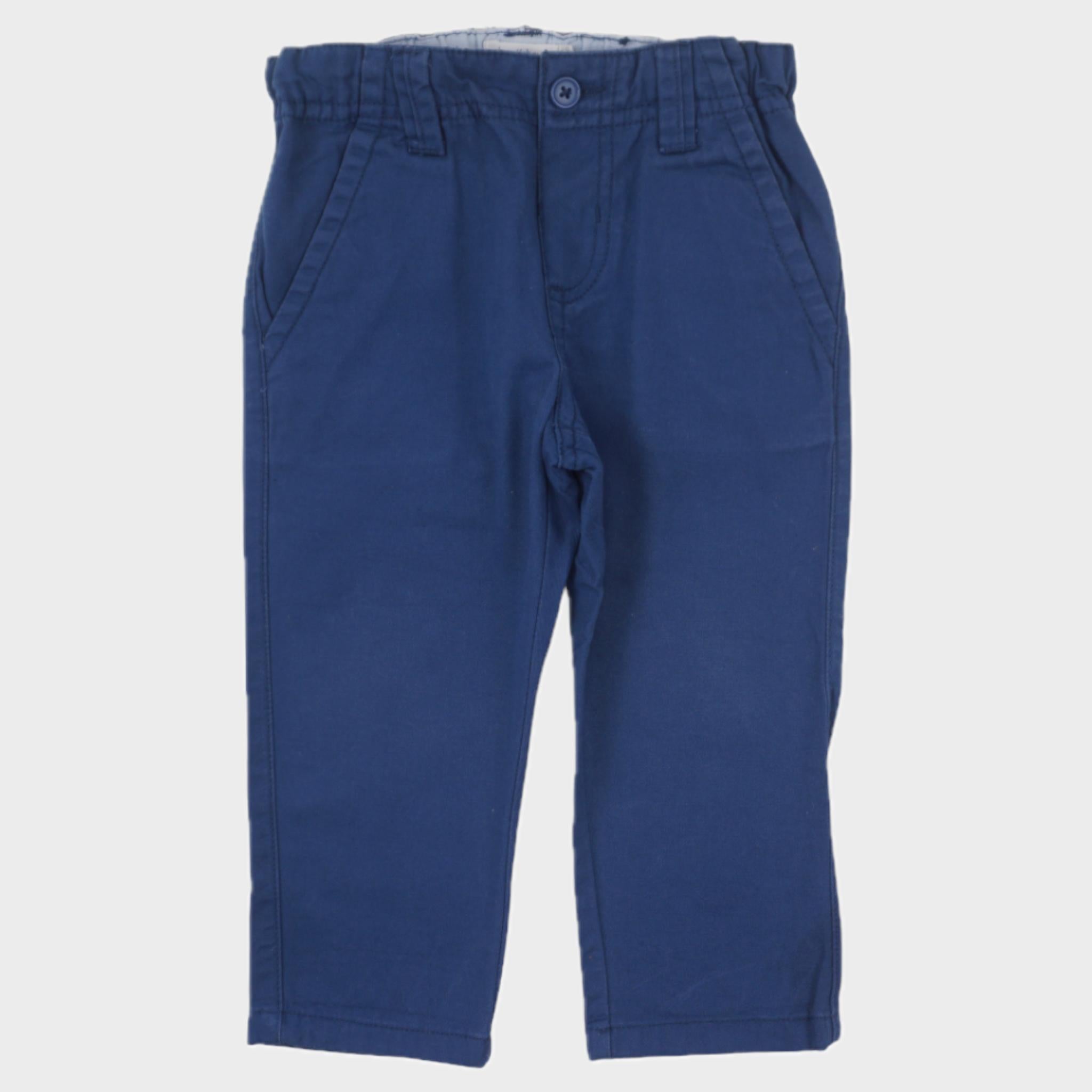 Pantalon Bleu - 12 mois
