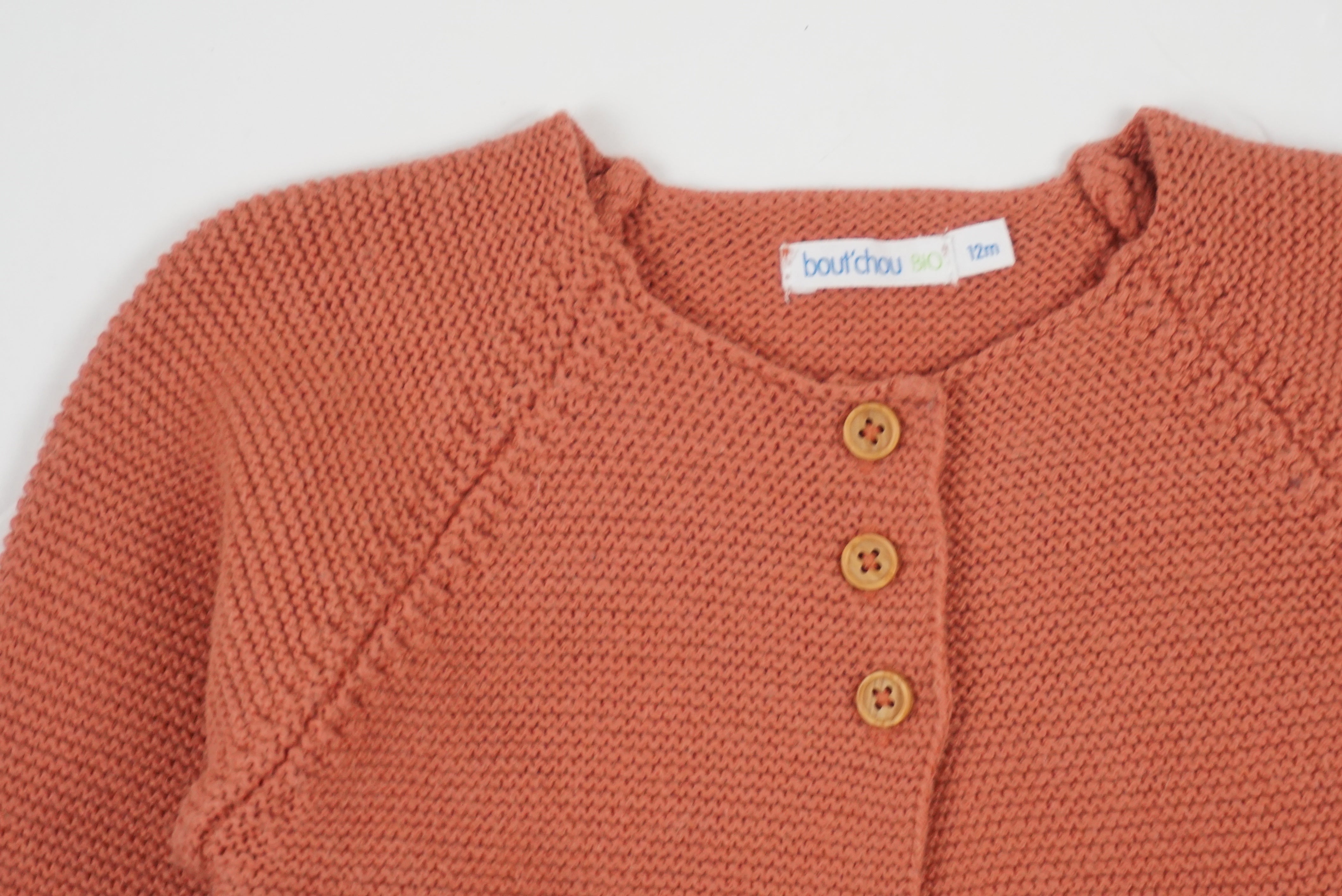 Gilet Rose - 12 mois