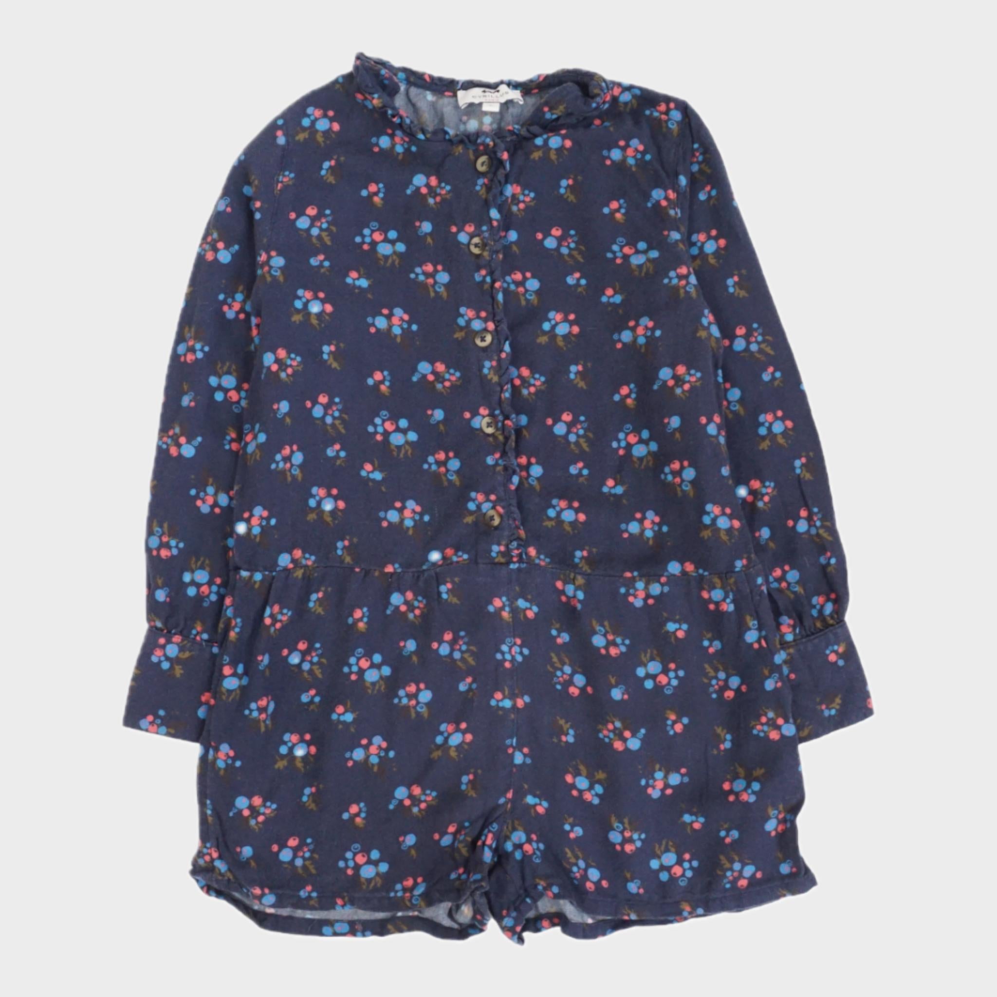 Combishort Bleu - 6 ans