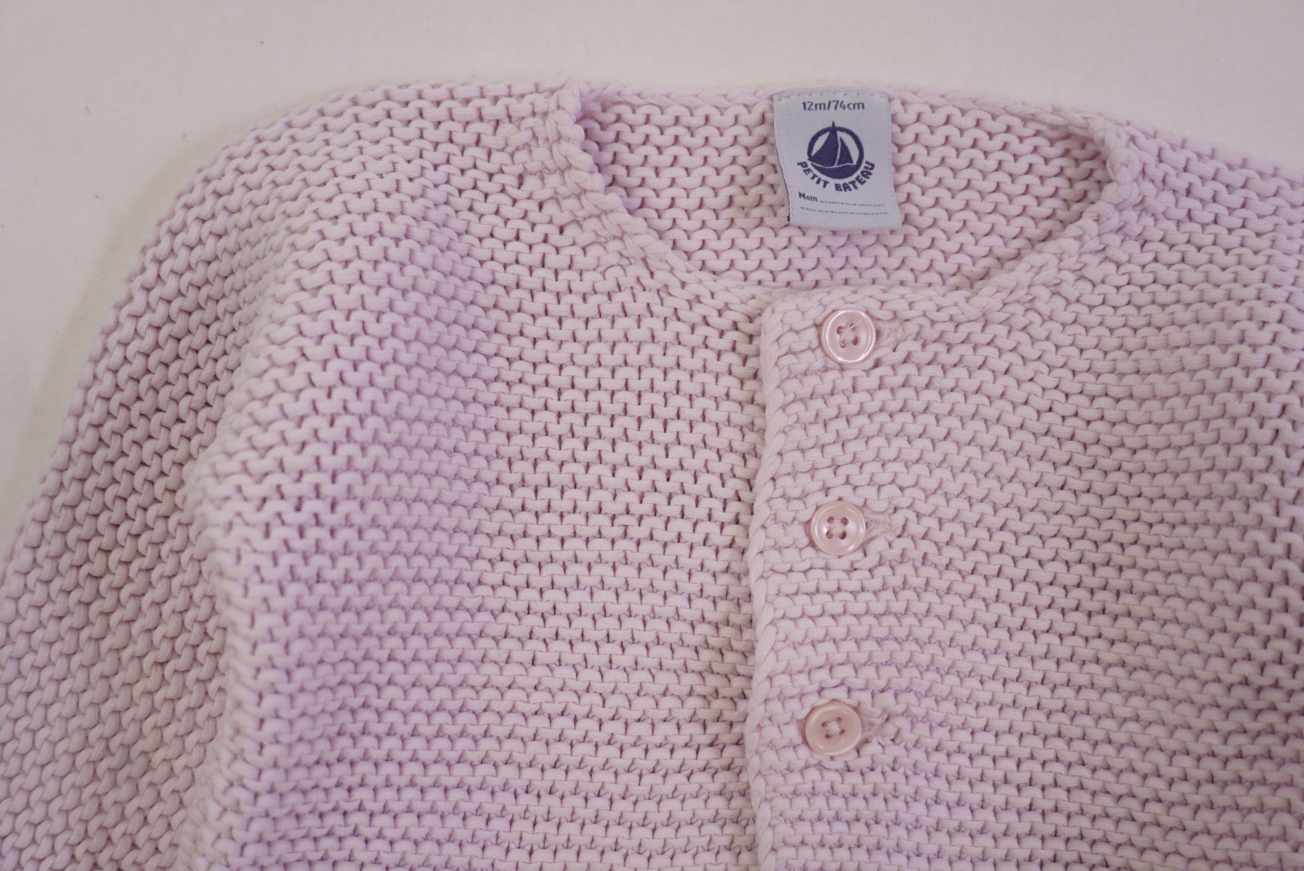 Gilet Rose - 12 mois