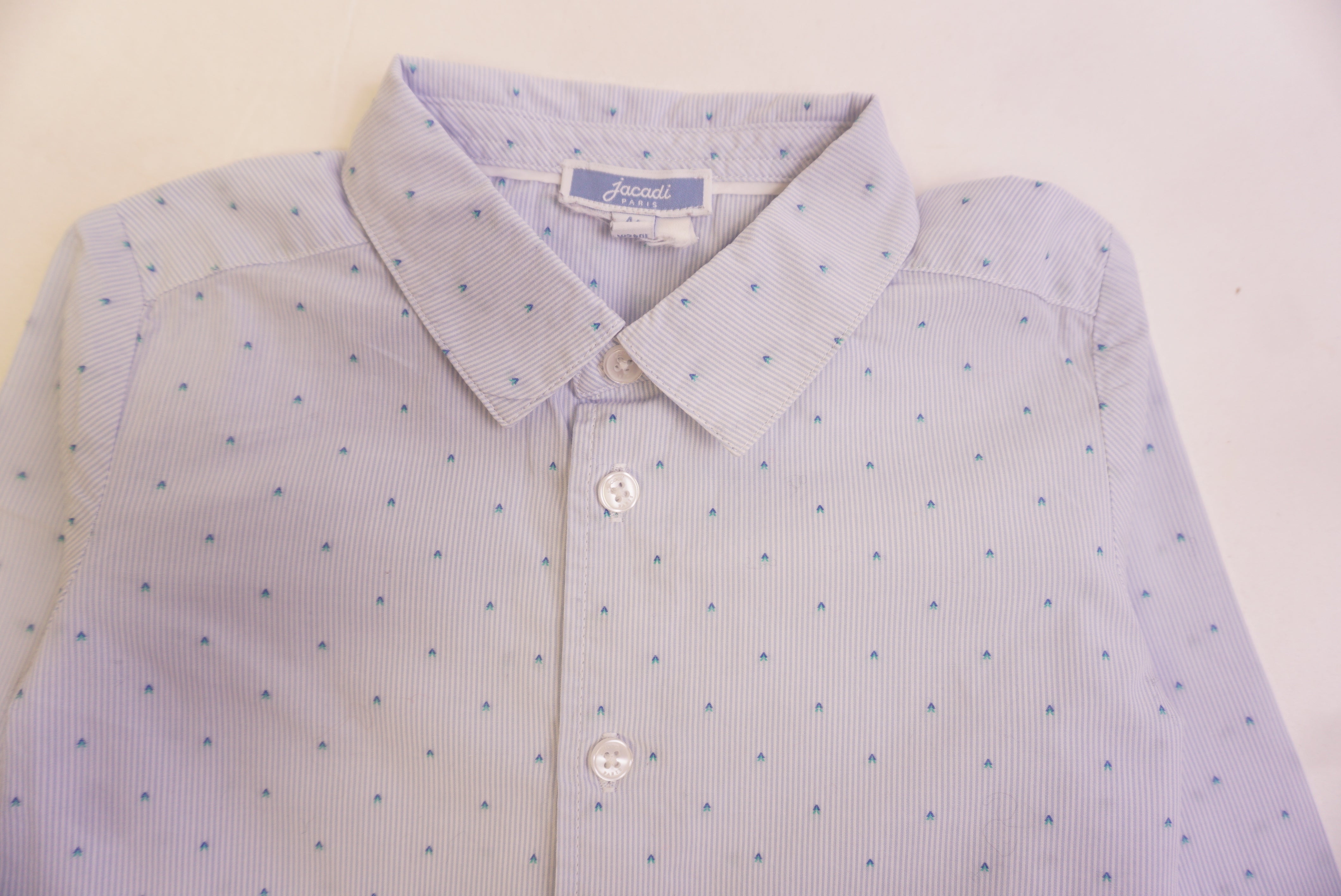 Chemise Bleu - 4 ans