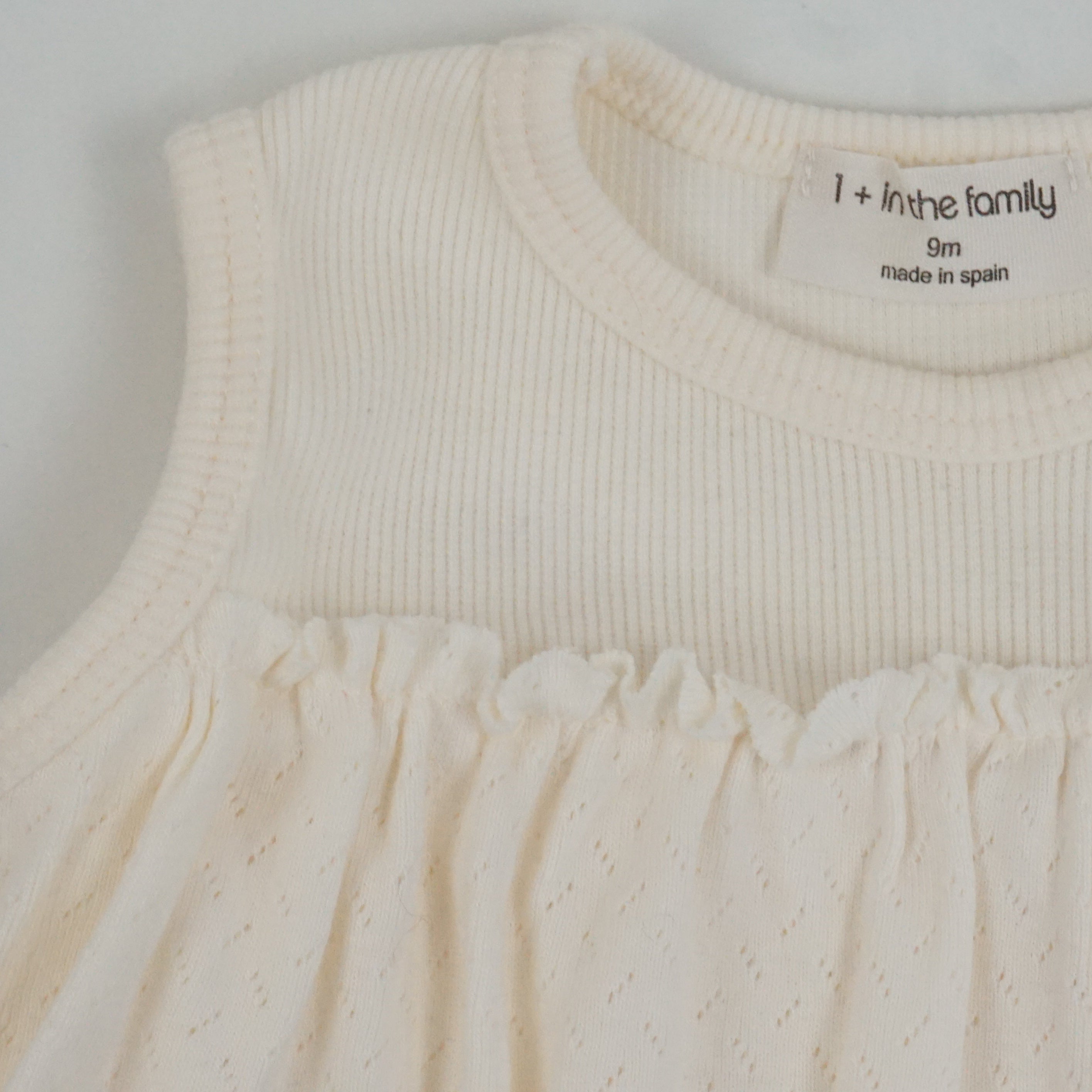 Robe Crème - 9 mois