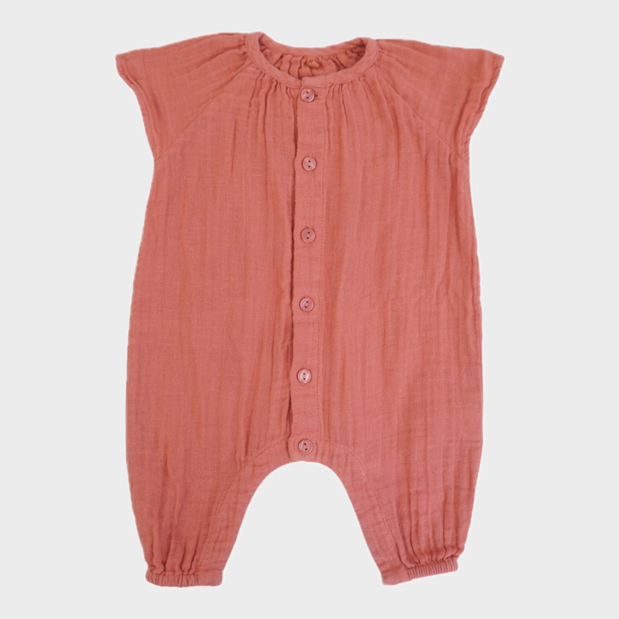 Combinaison Rose - 1 mois