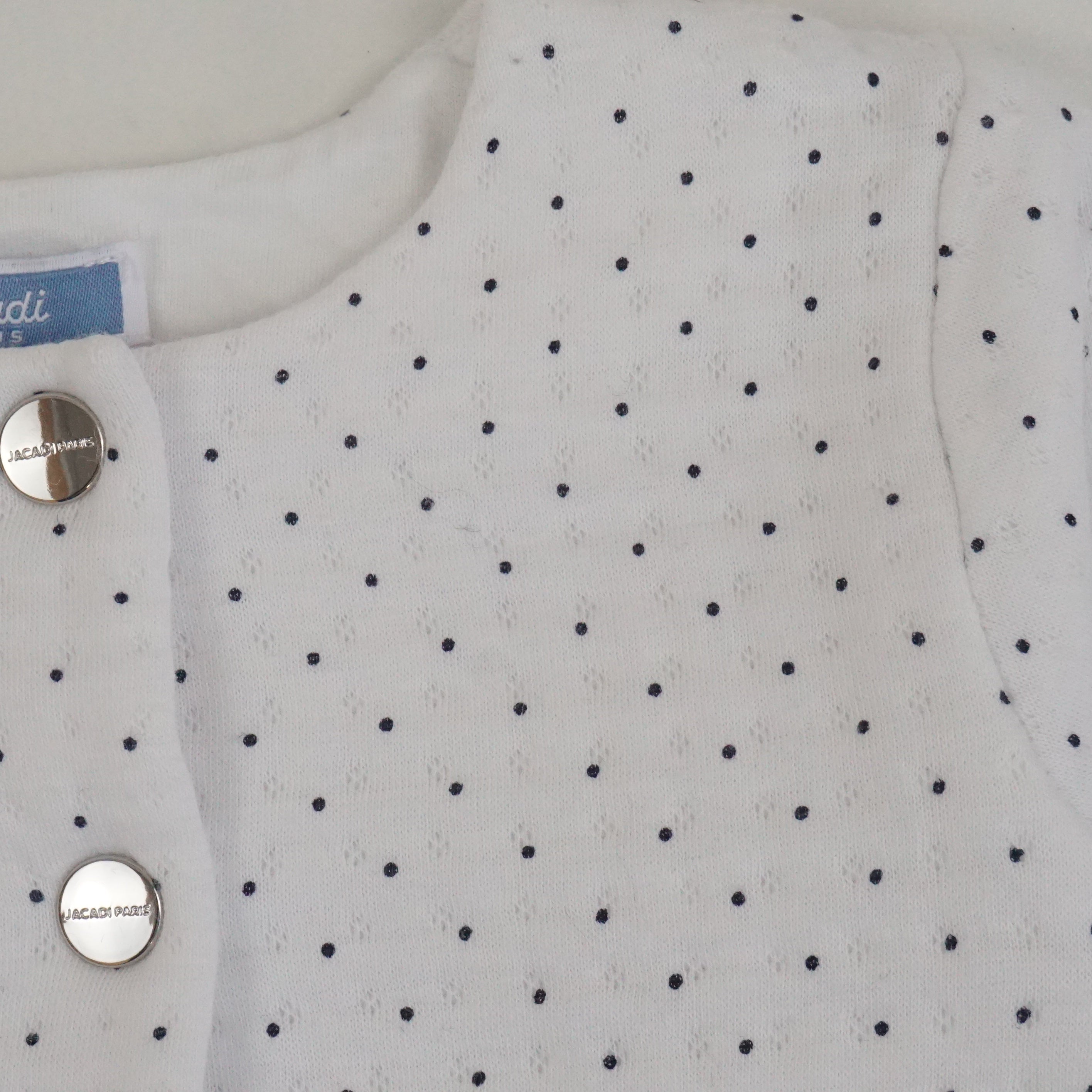 Gilet Blanc - 12 mois