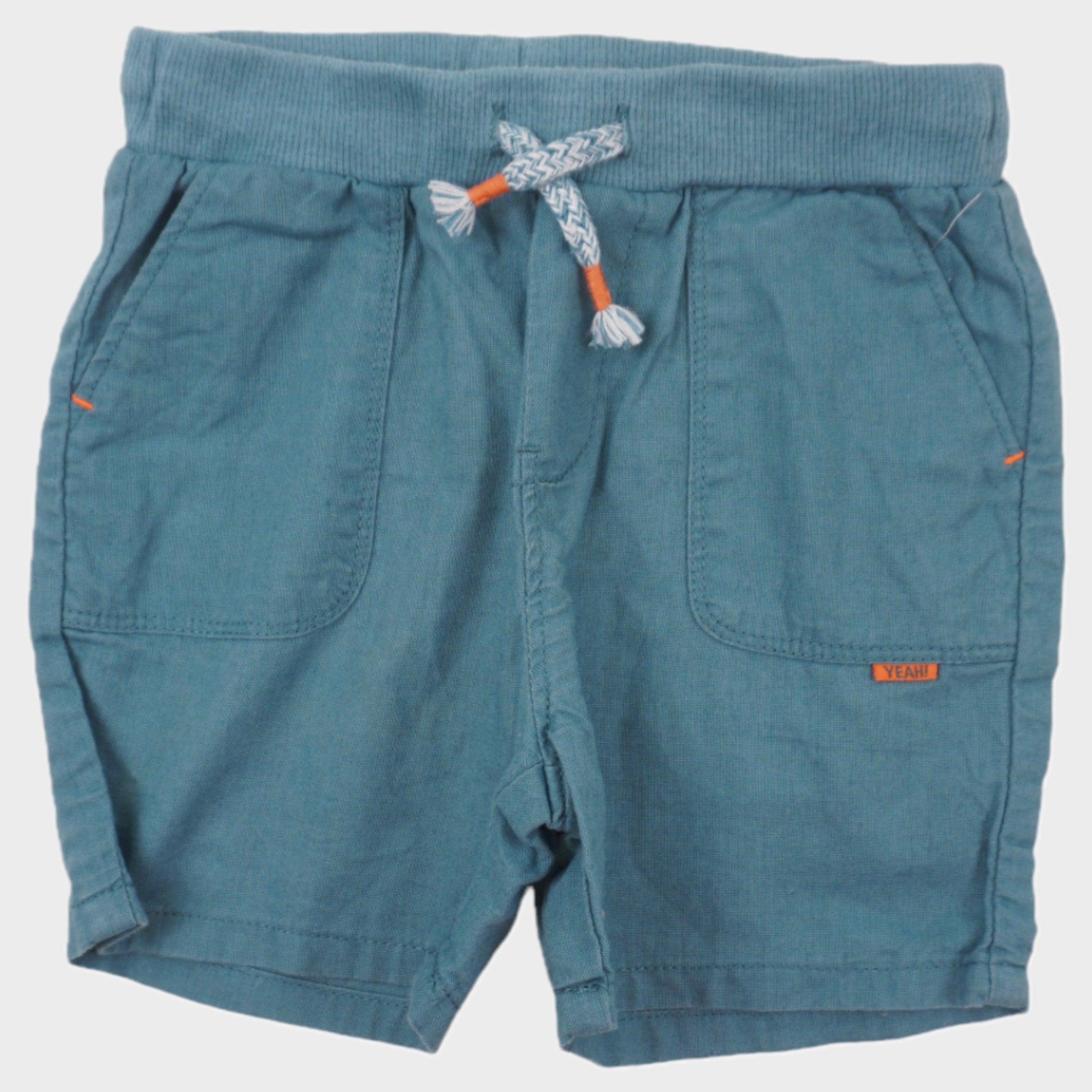 Bermuda Bleu - 9/12 mois