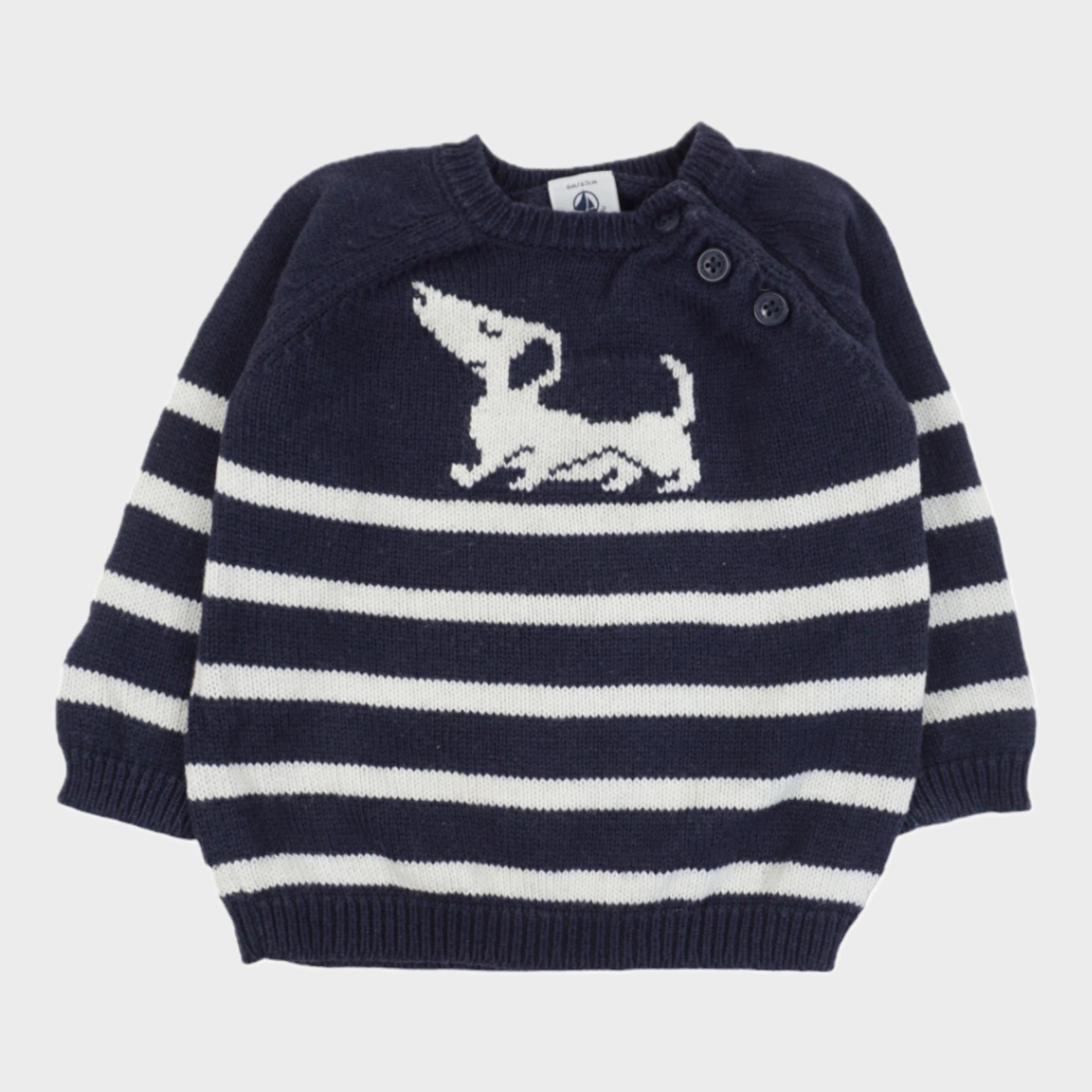 Pull Marine - 6 mois
