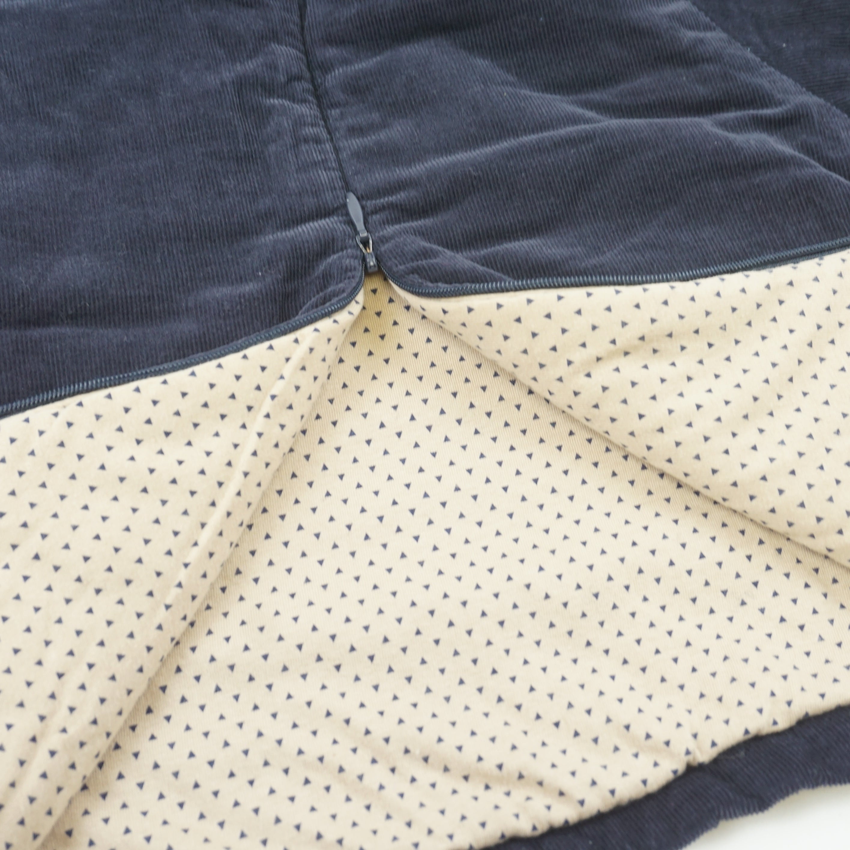 Burnou Bleu - 12 mois