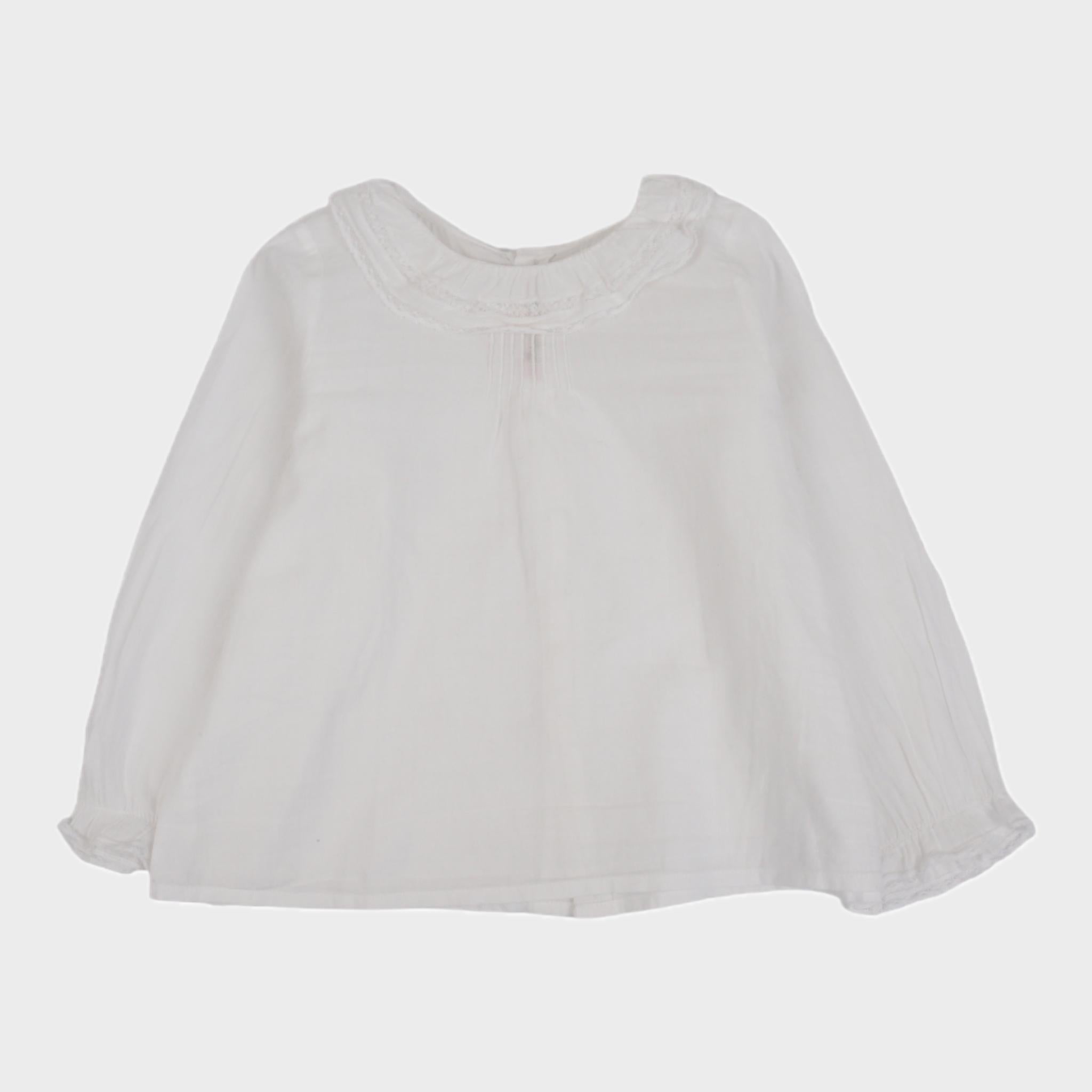 Blouse Blanc - 2 ans