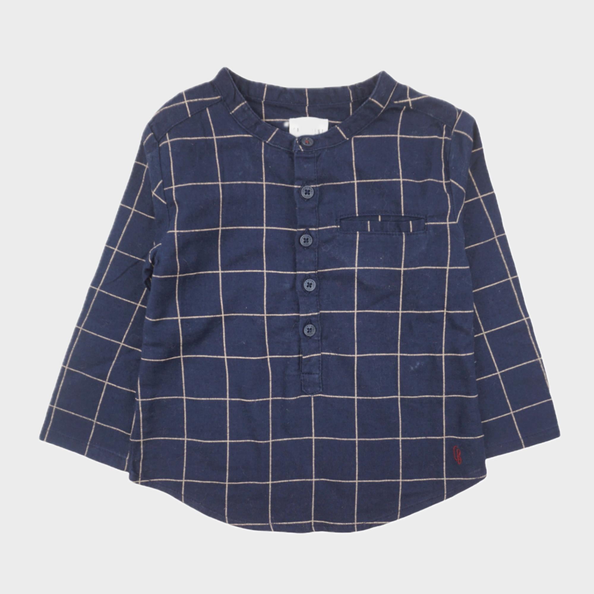 Blouse Bleu - 12 mois