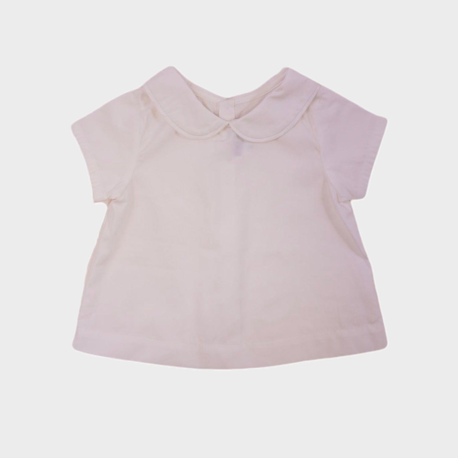 Blouse Blanc - 6 mois