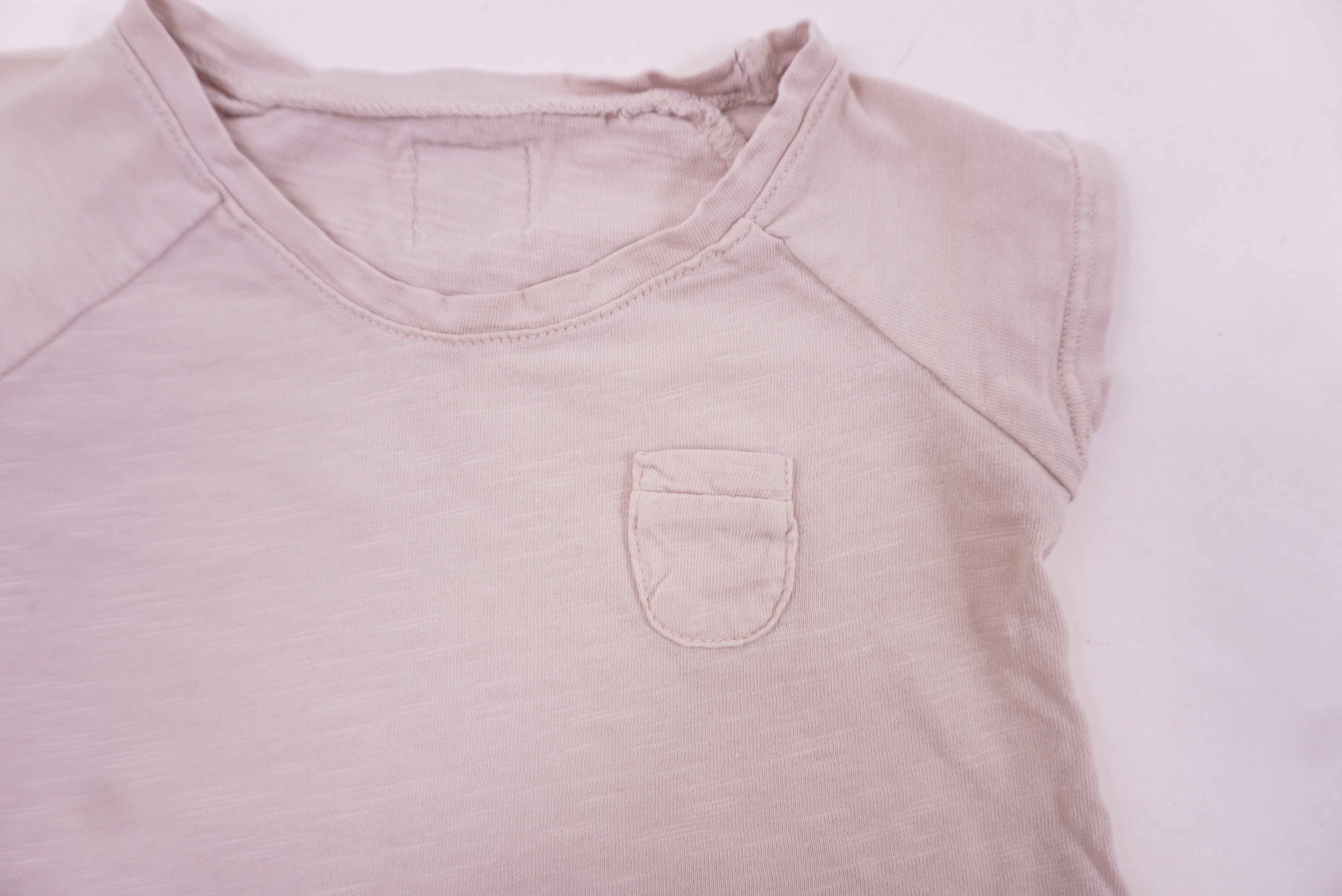 T-shirt Beige - 6 mois