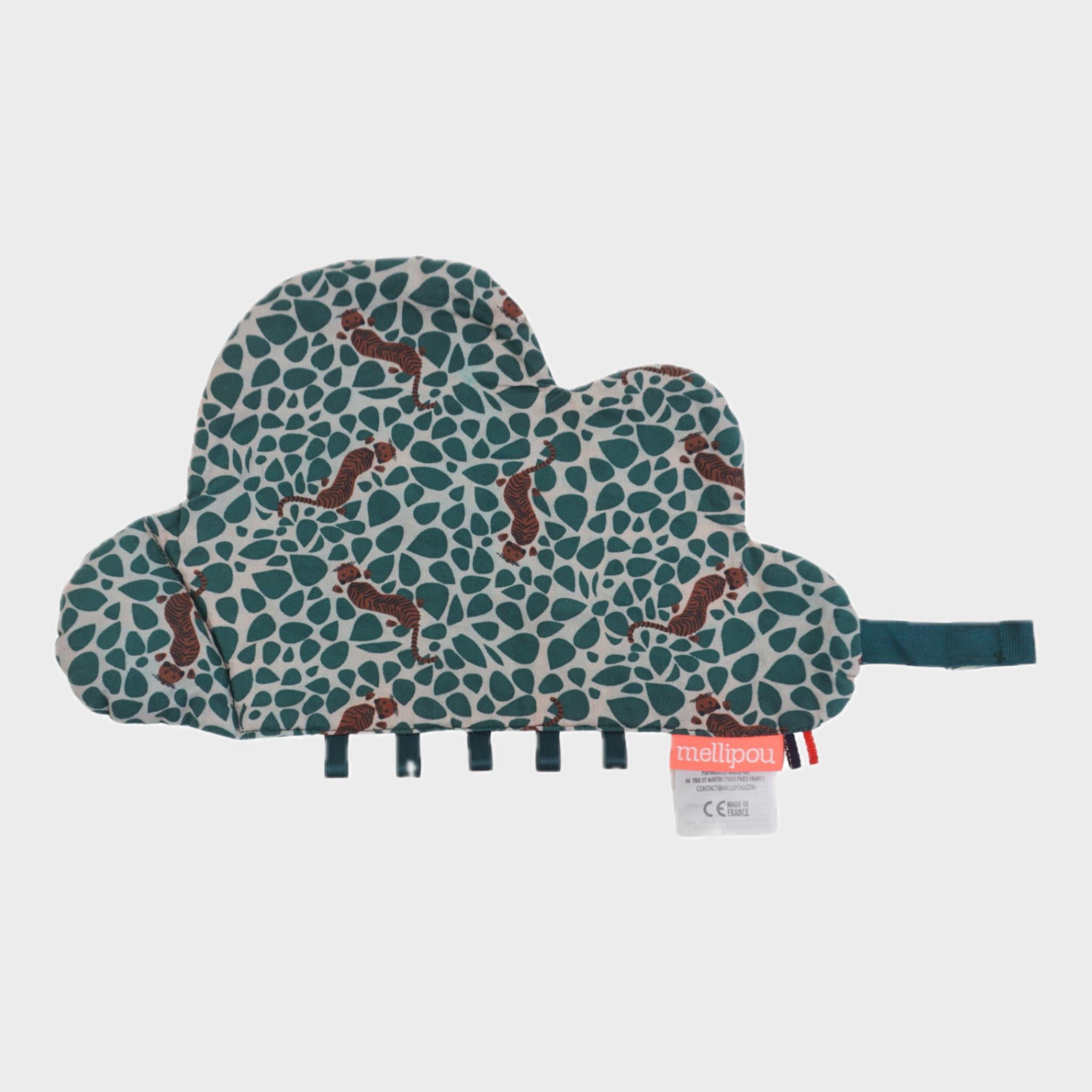 Doudou attache tétine Vert