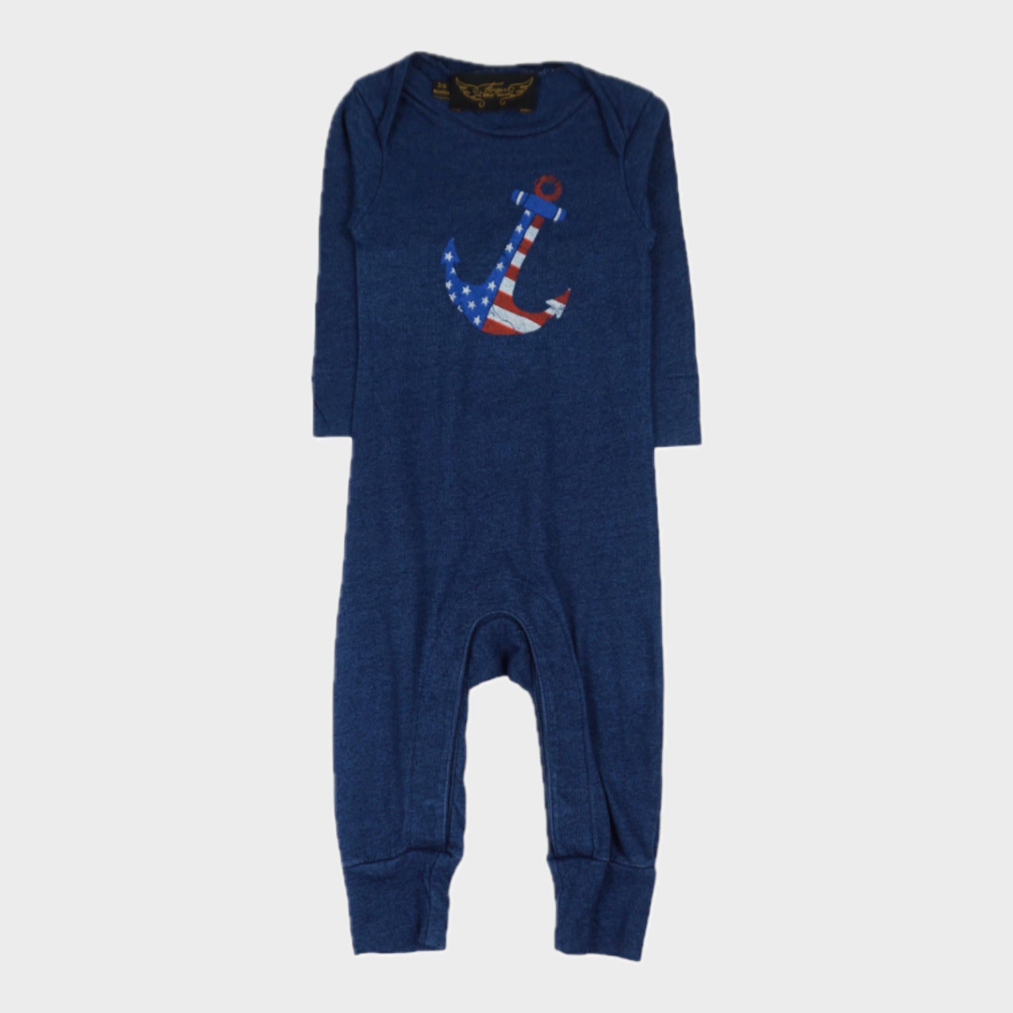 Combinaison Bleu - 3/6 mois