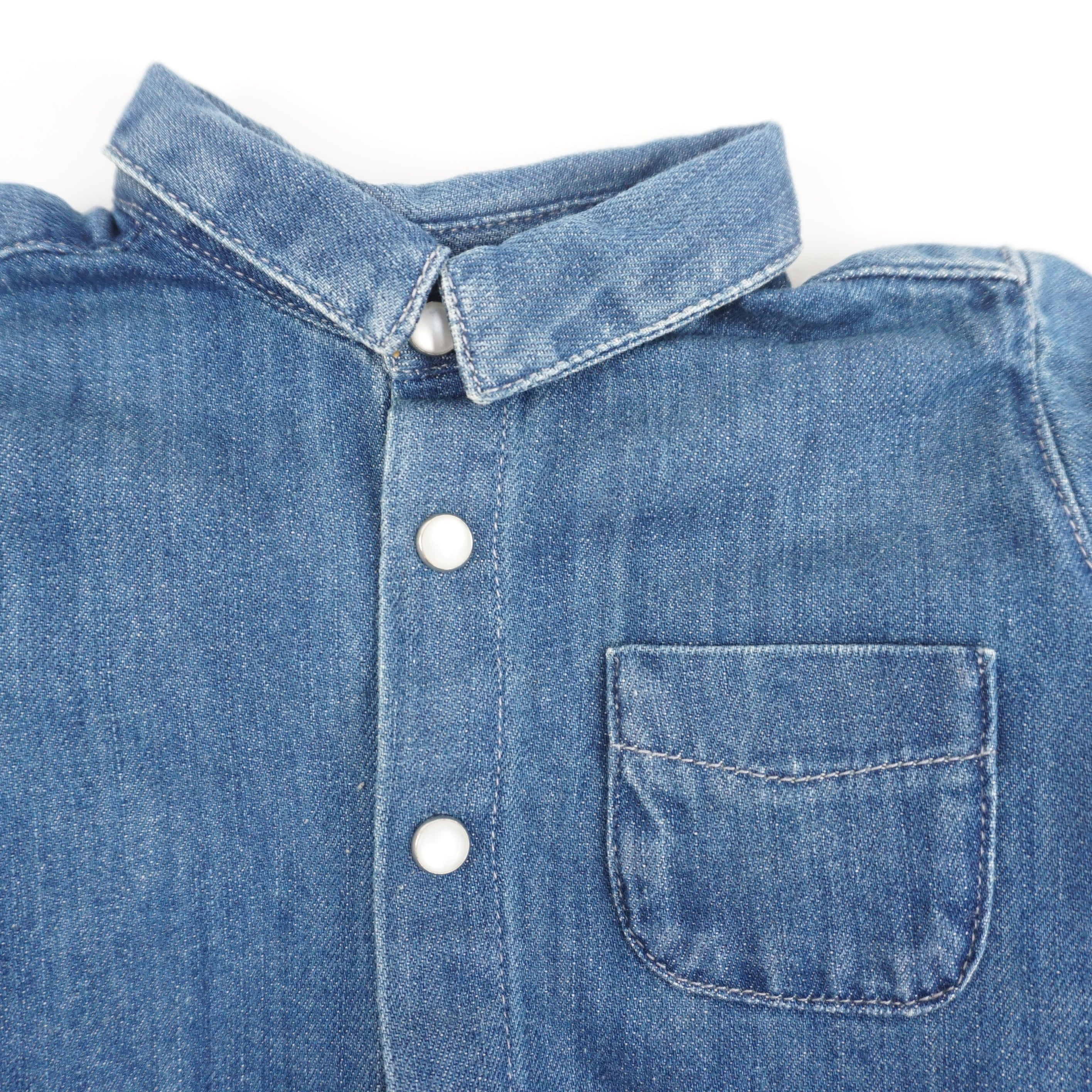 Chemise Bleu - 6 mois