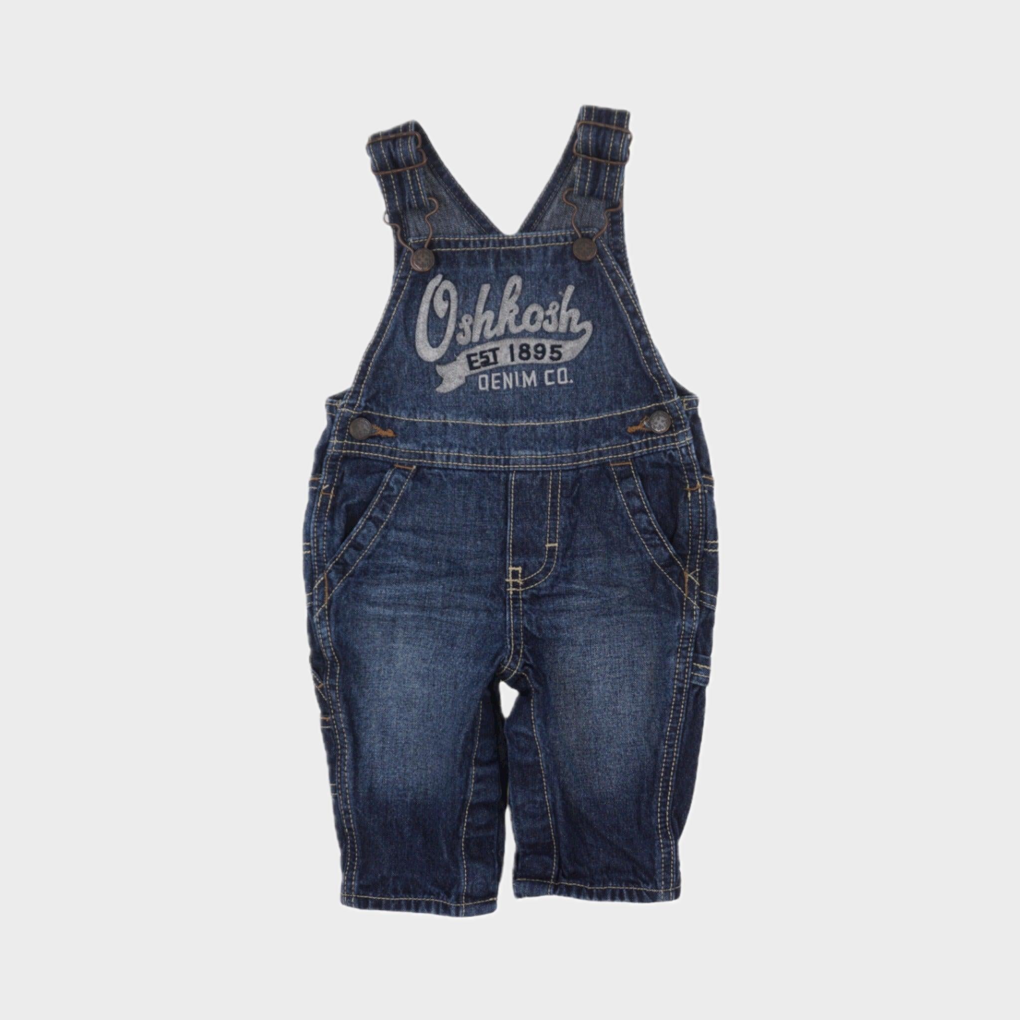 Salopette Bleu - 6 mois