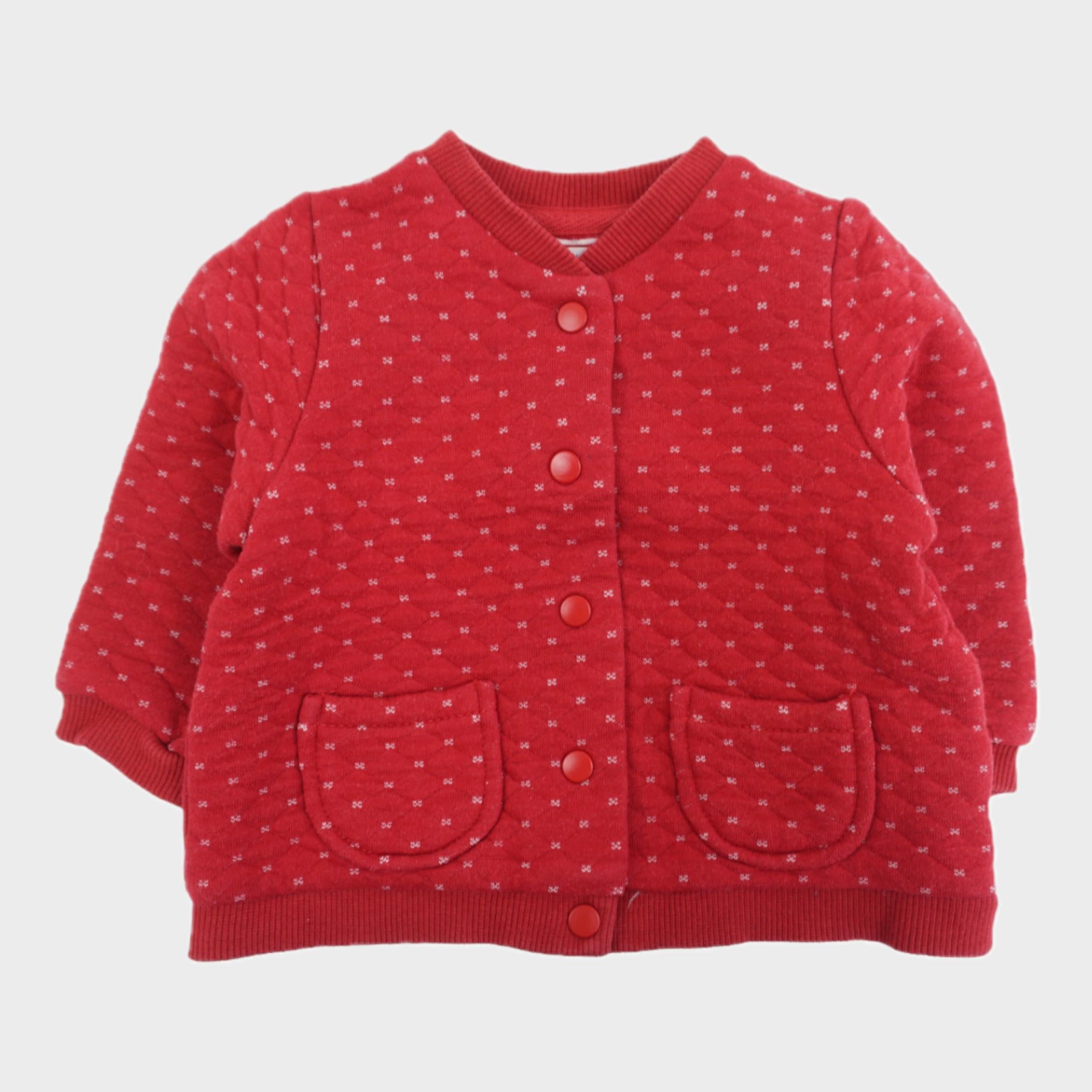 Gilet Bordeaux - 6 mois