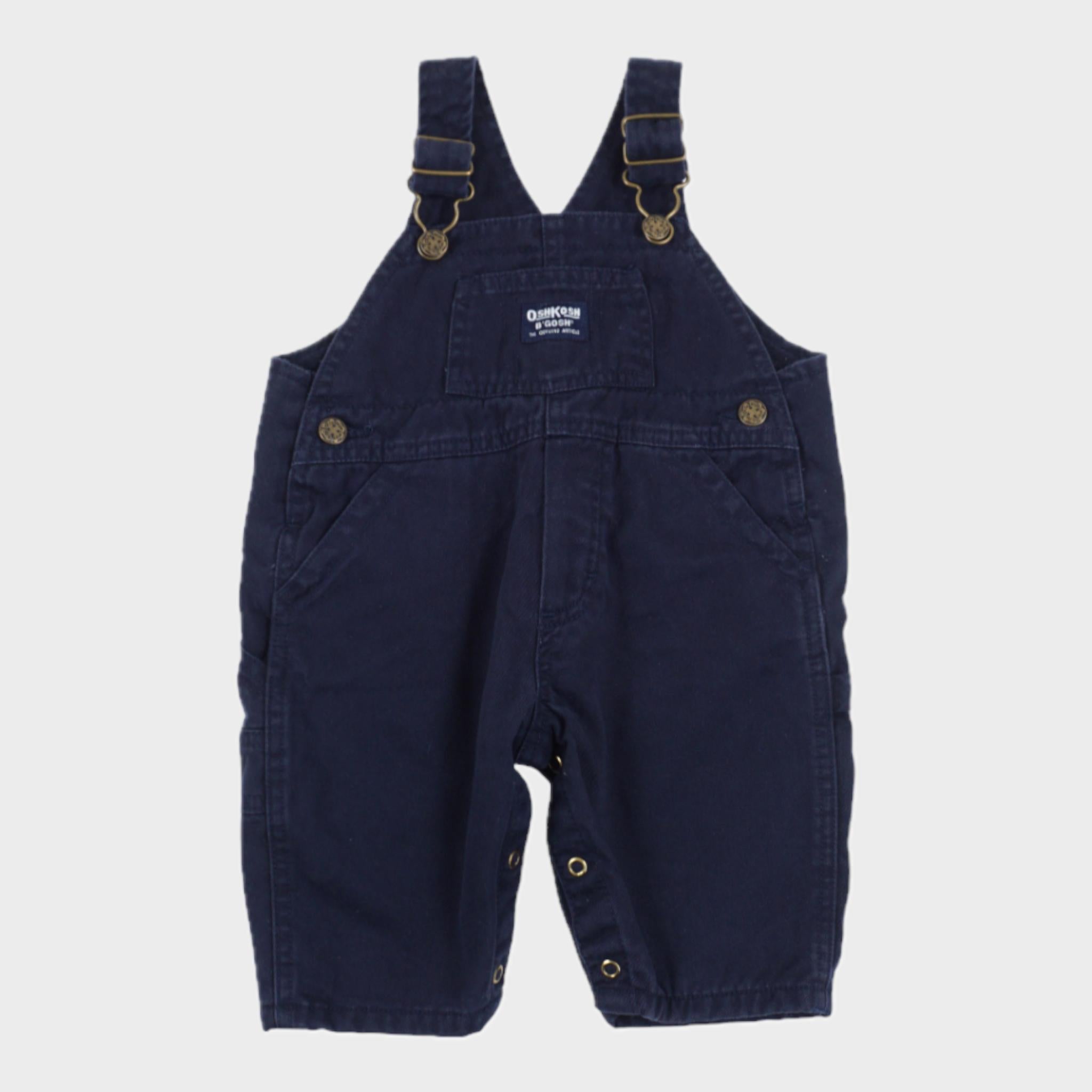 Salopette Bleu - 6 mois