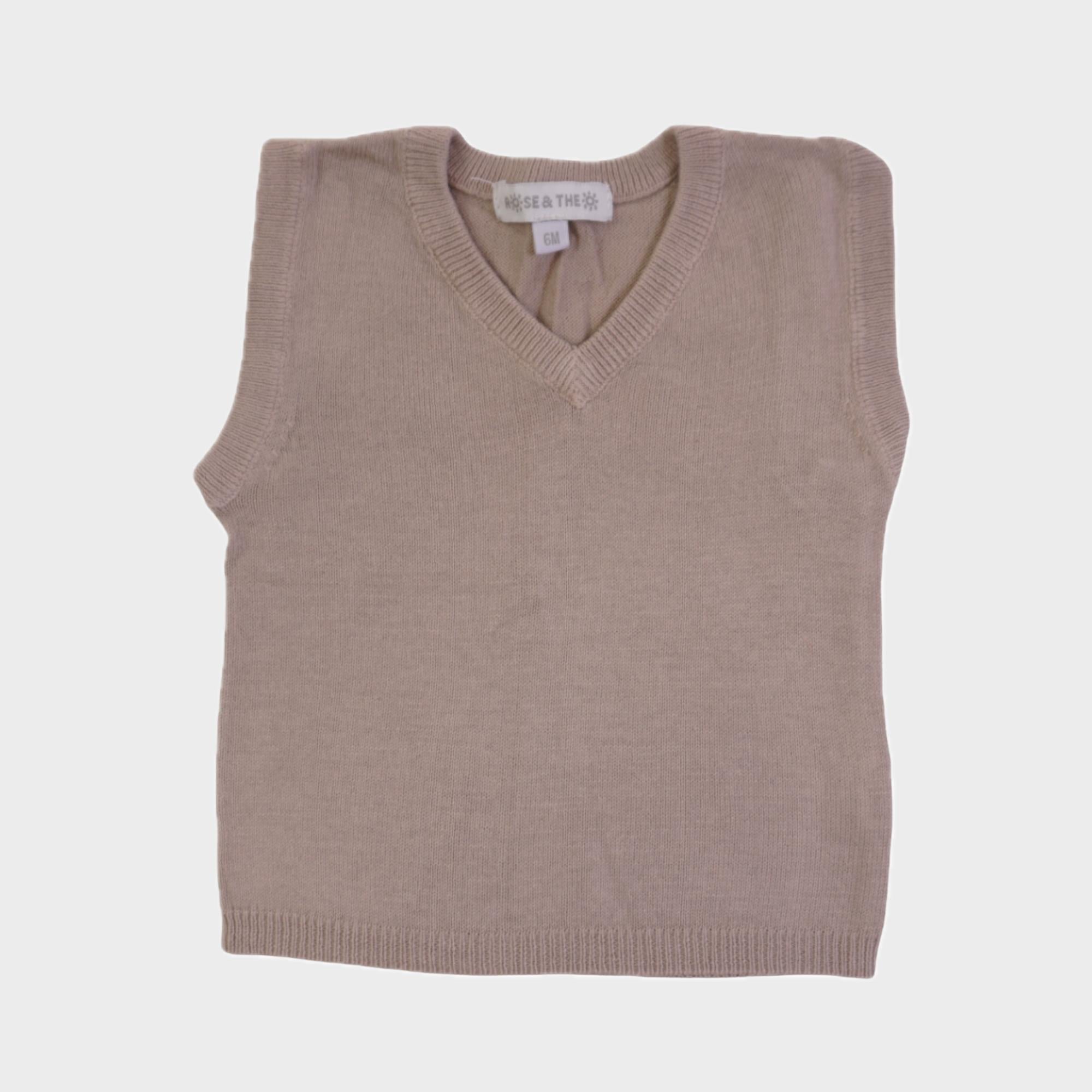 Pull Beige - 6 mois