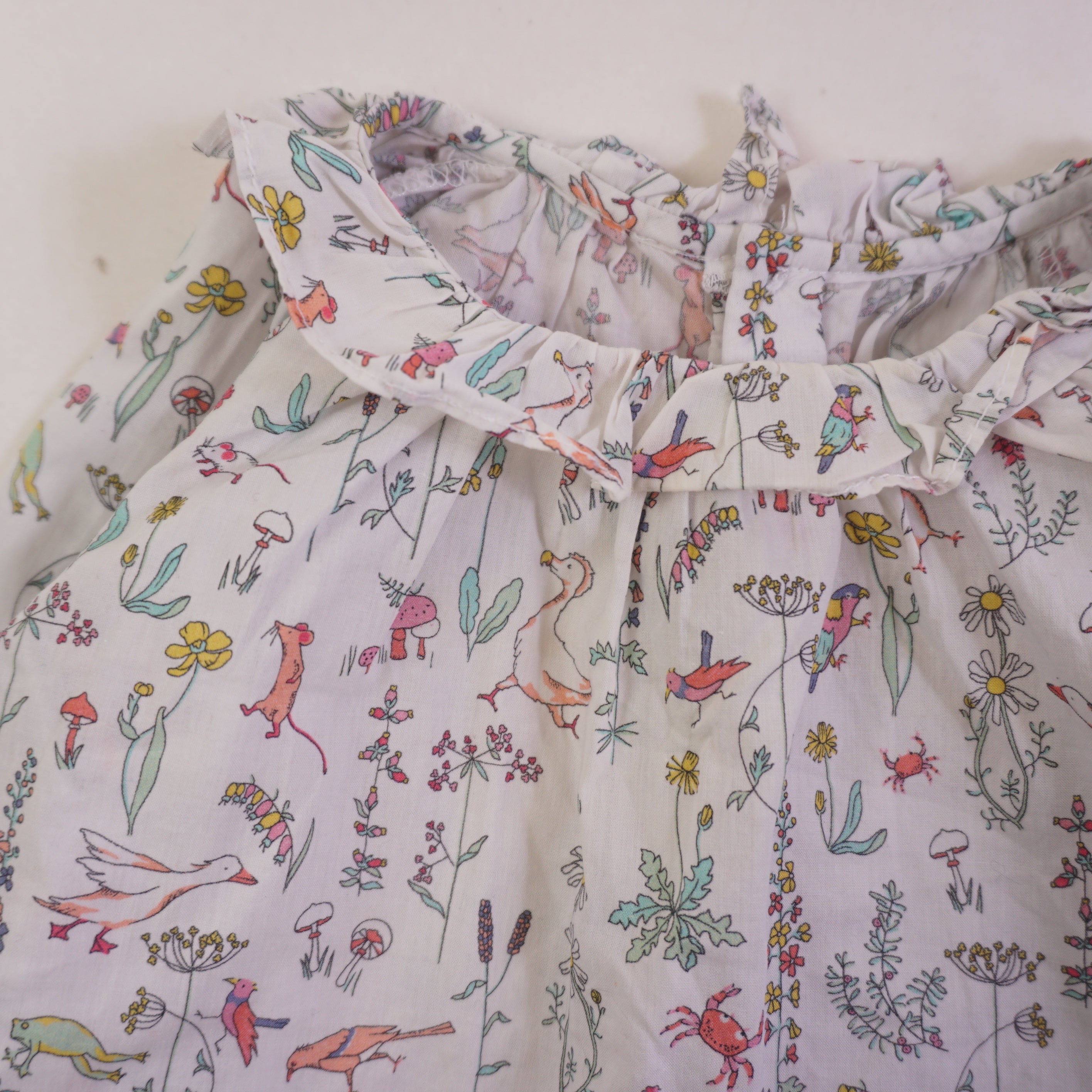 Blouse Blanc - 3 mois