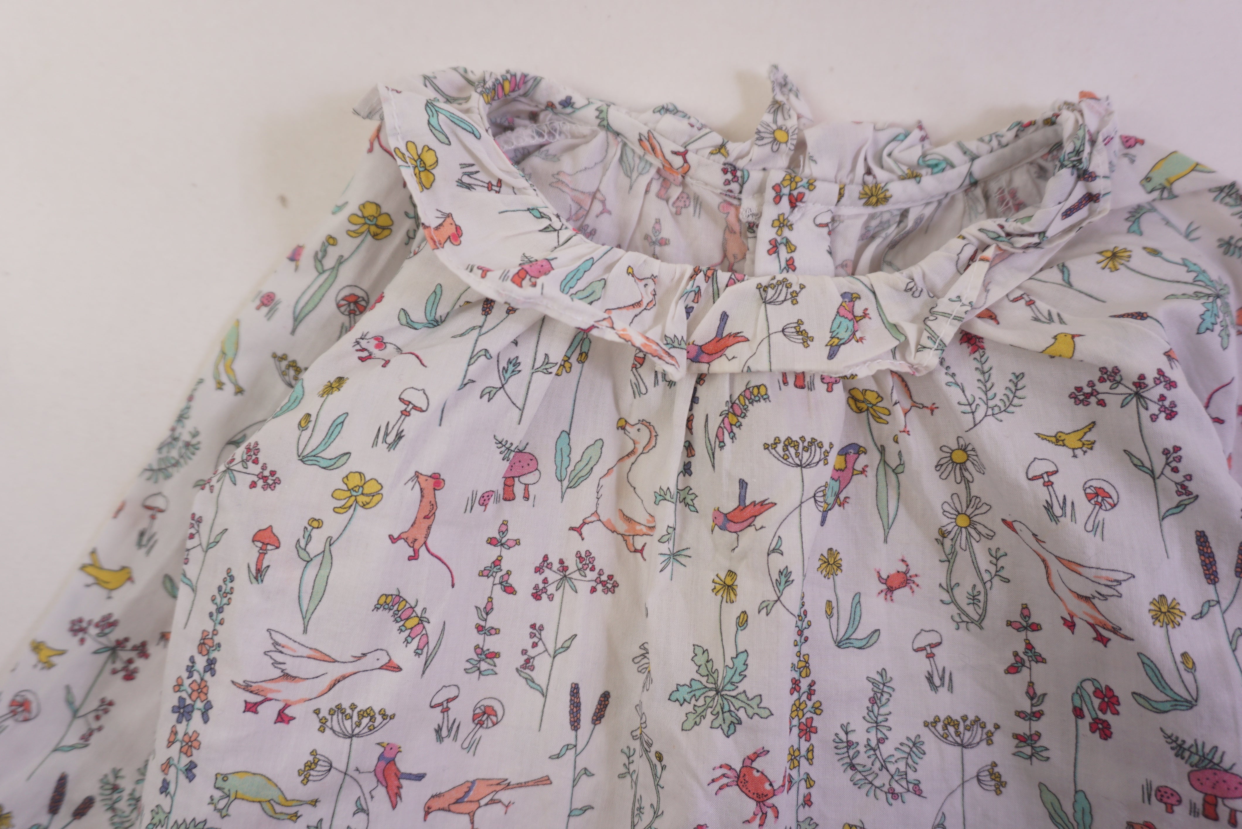 Blouse Blanc - 3 mois