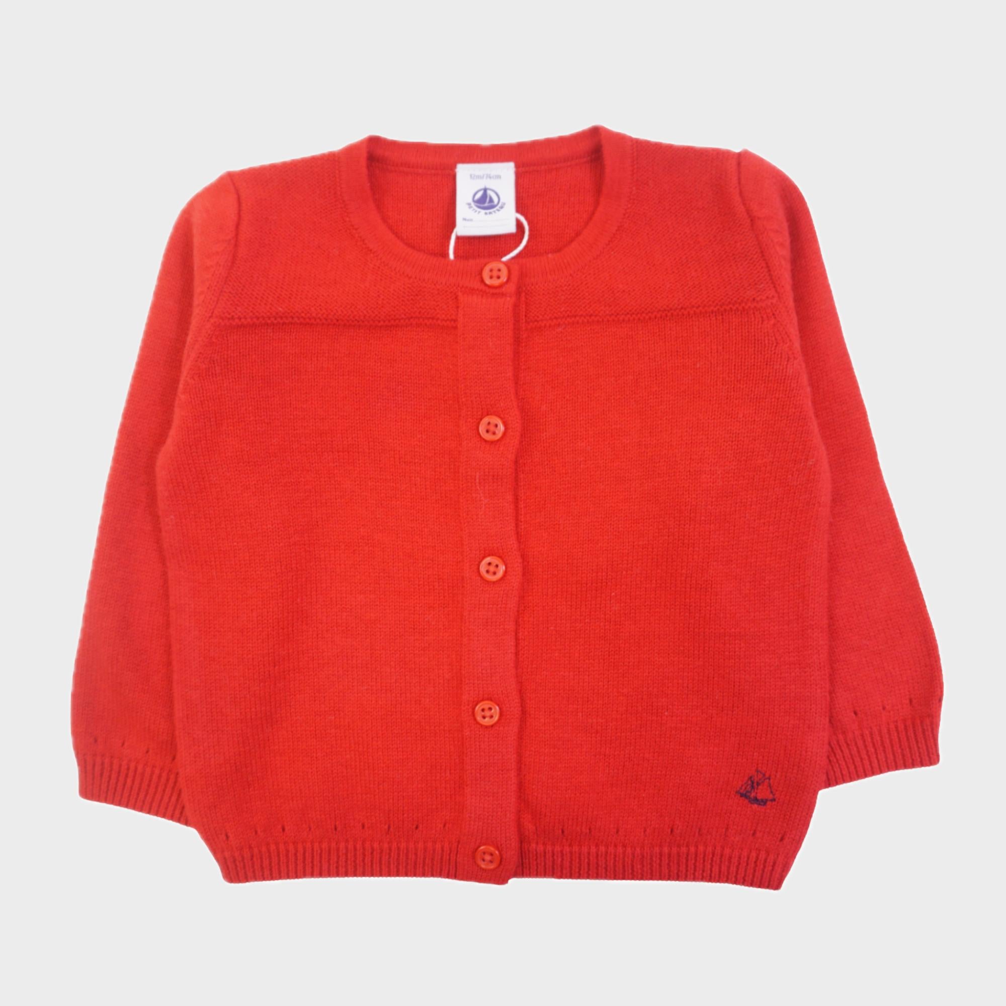 Gilet Rouge - 12 mois