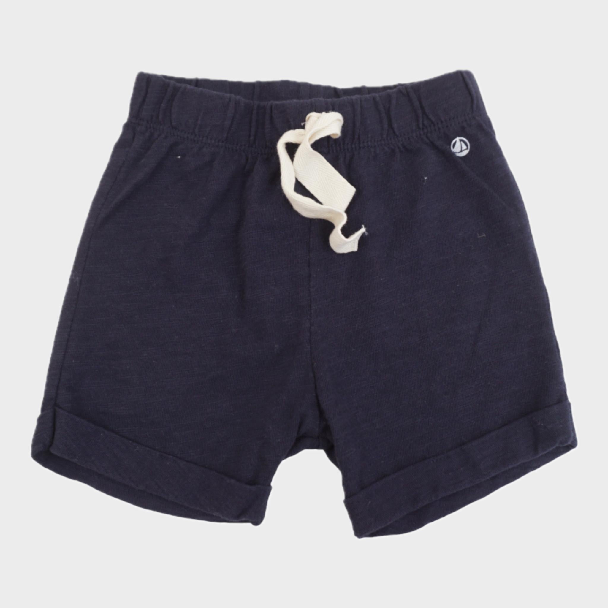 Short Bleu - 6 mois