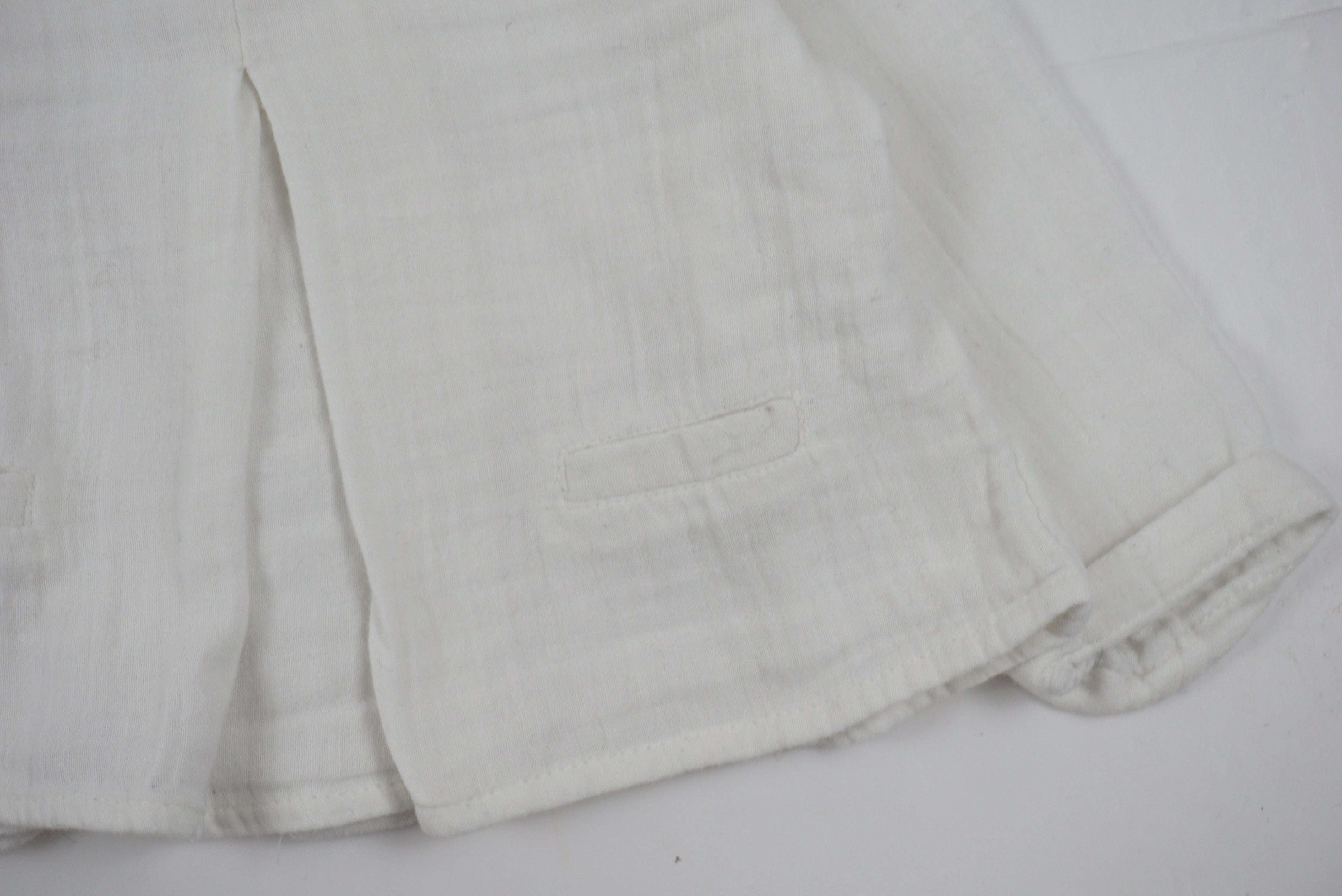 Blouse Blanc - 6/9 mois