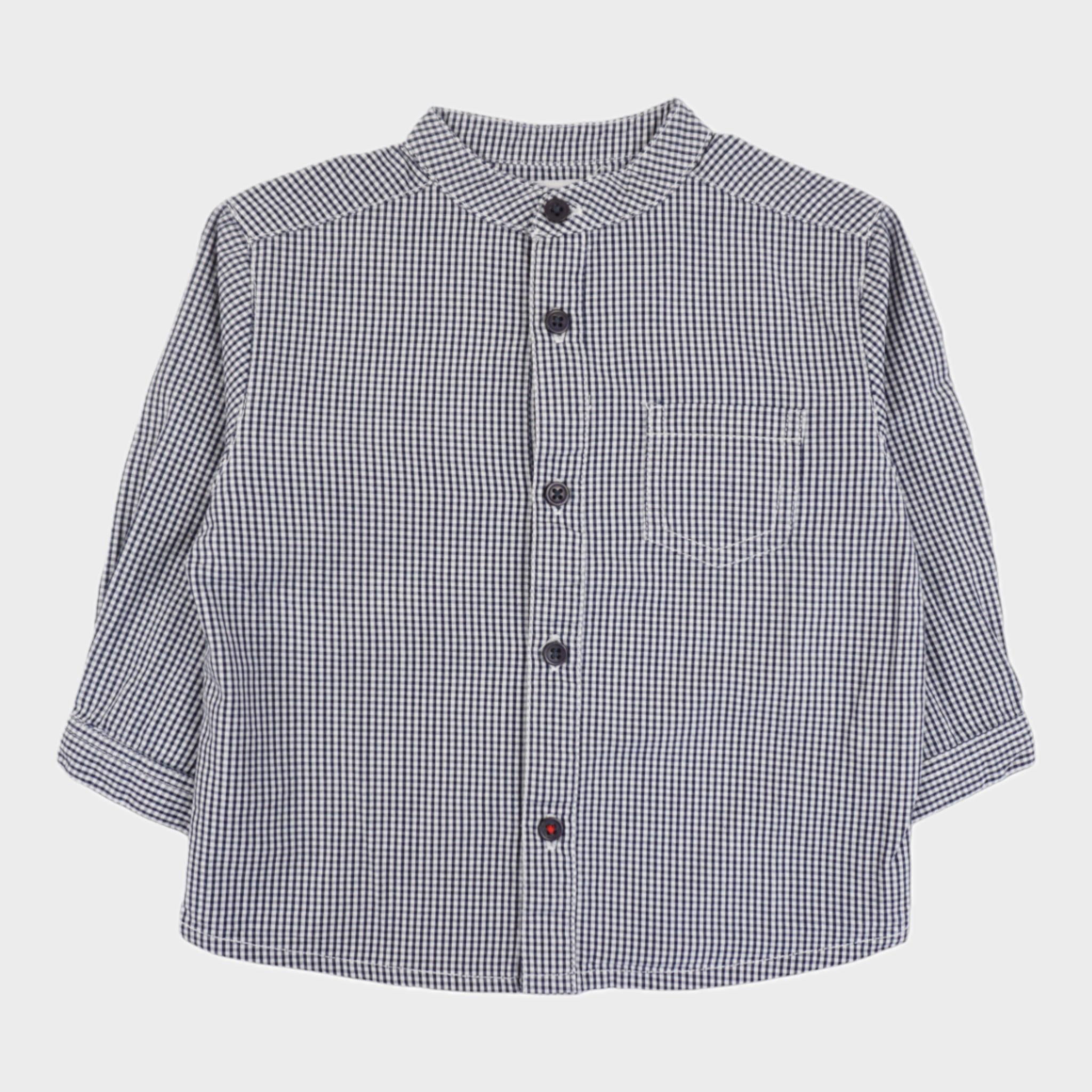 Chemise Bleu - 6 mois