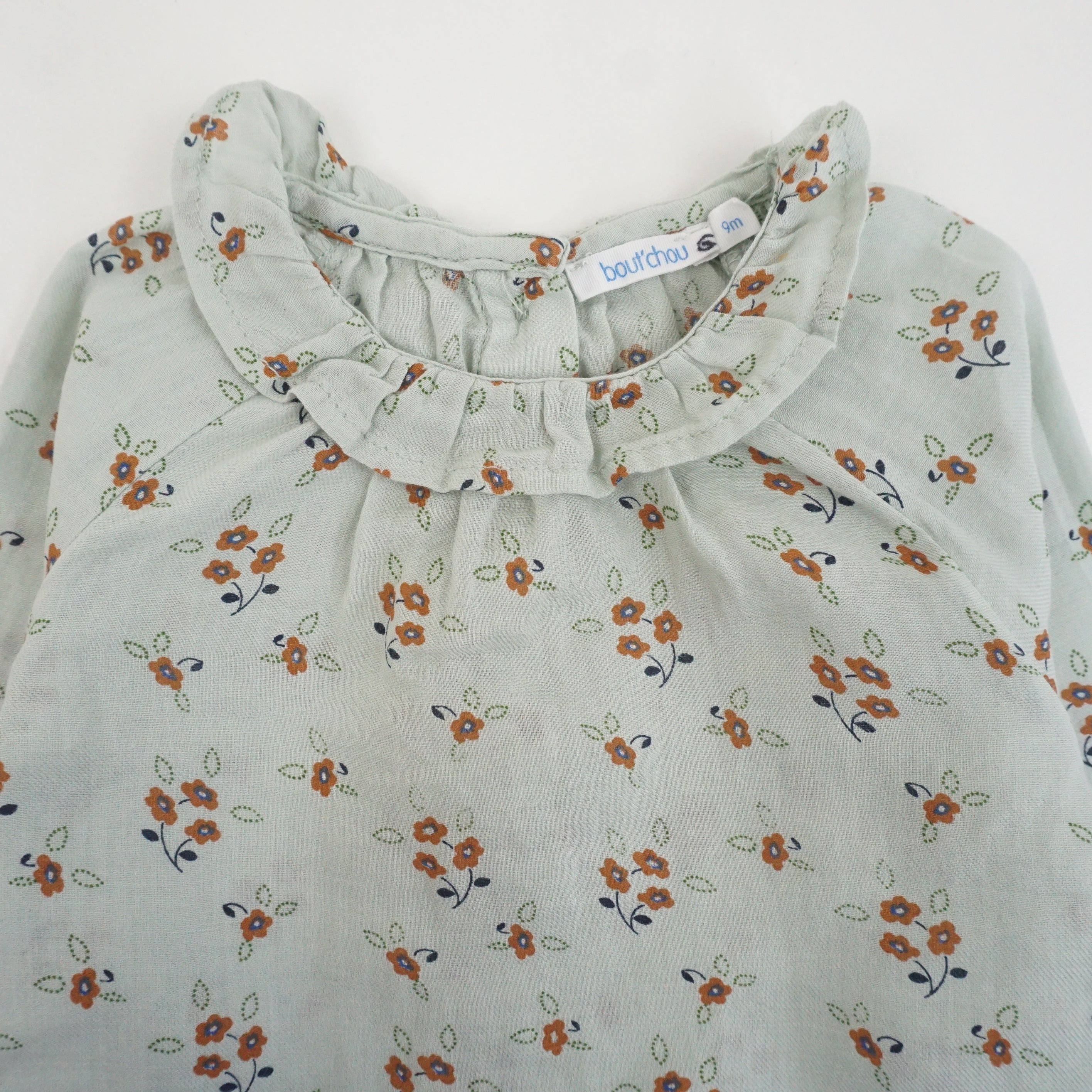 Blouse Vert - 9 mois