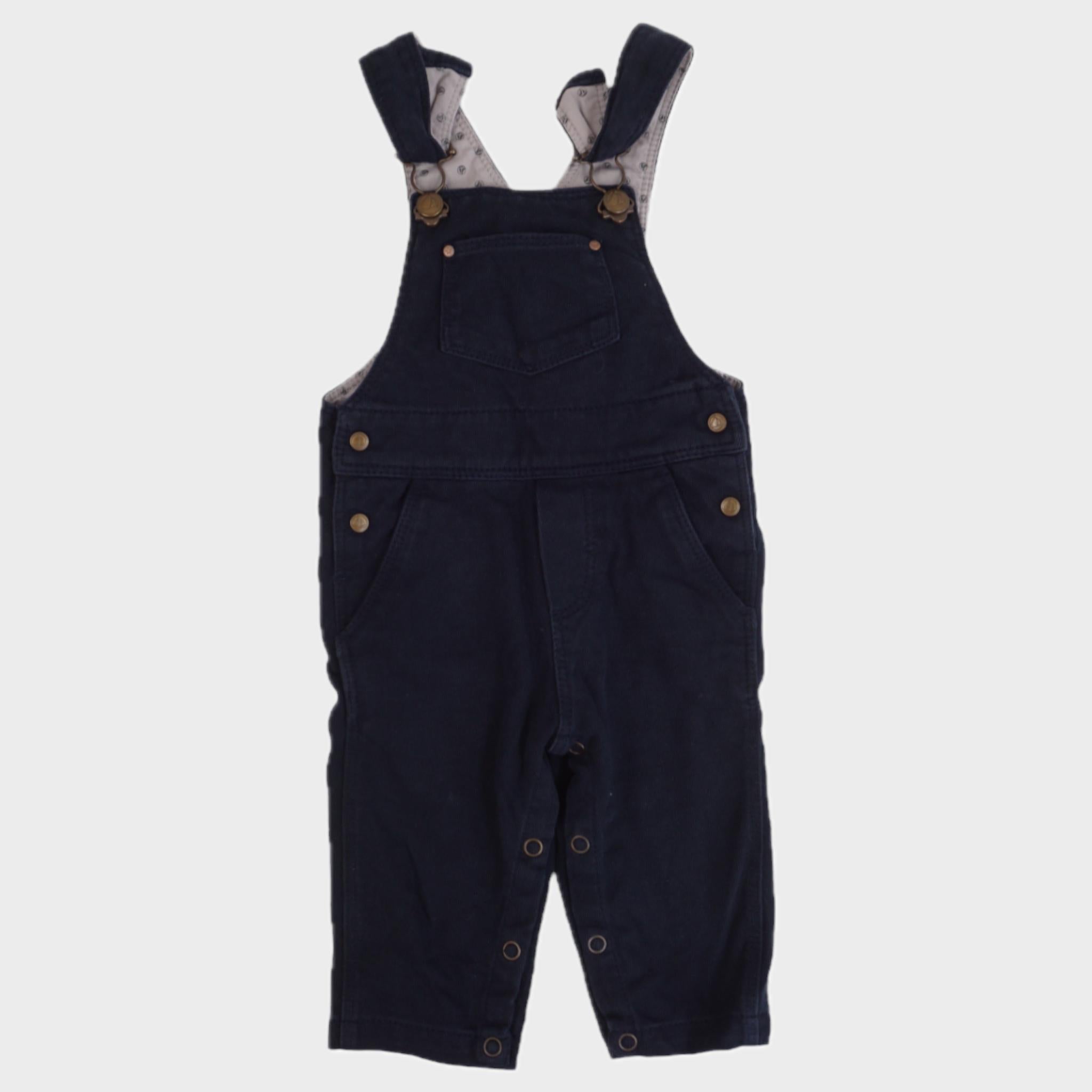 Salopette Bleu - 6 mois