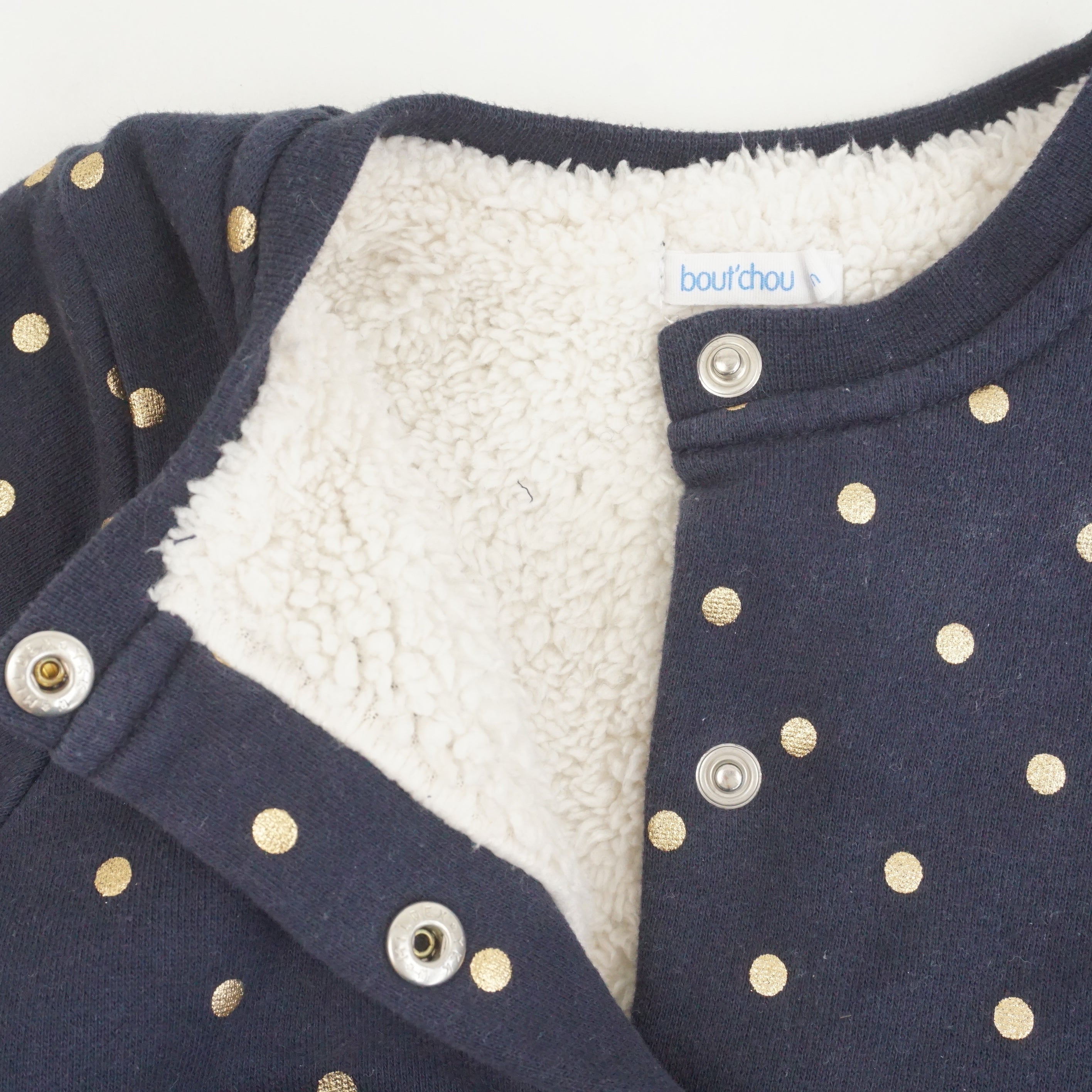 Gilet Bleu - 12 mois