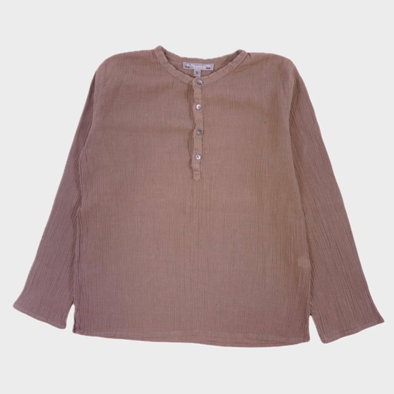 Blouse Taupe - 8 ans