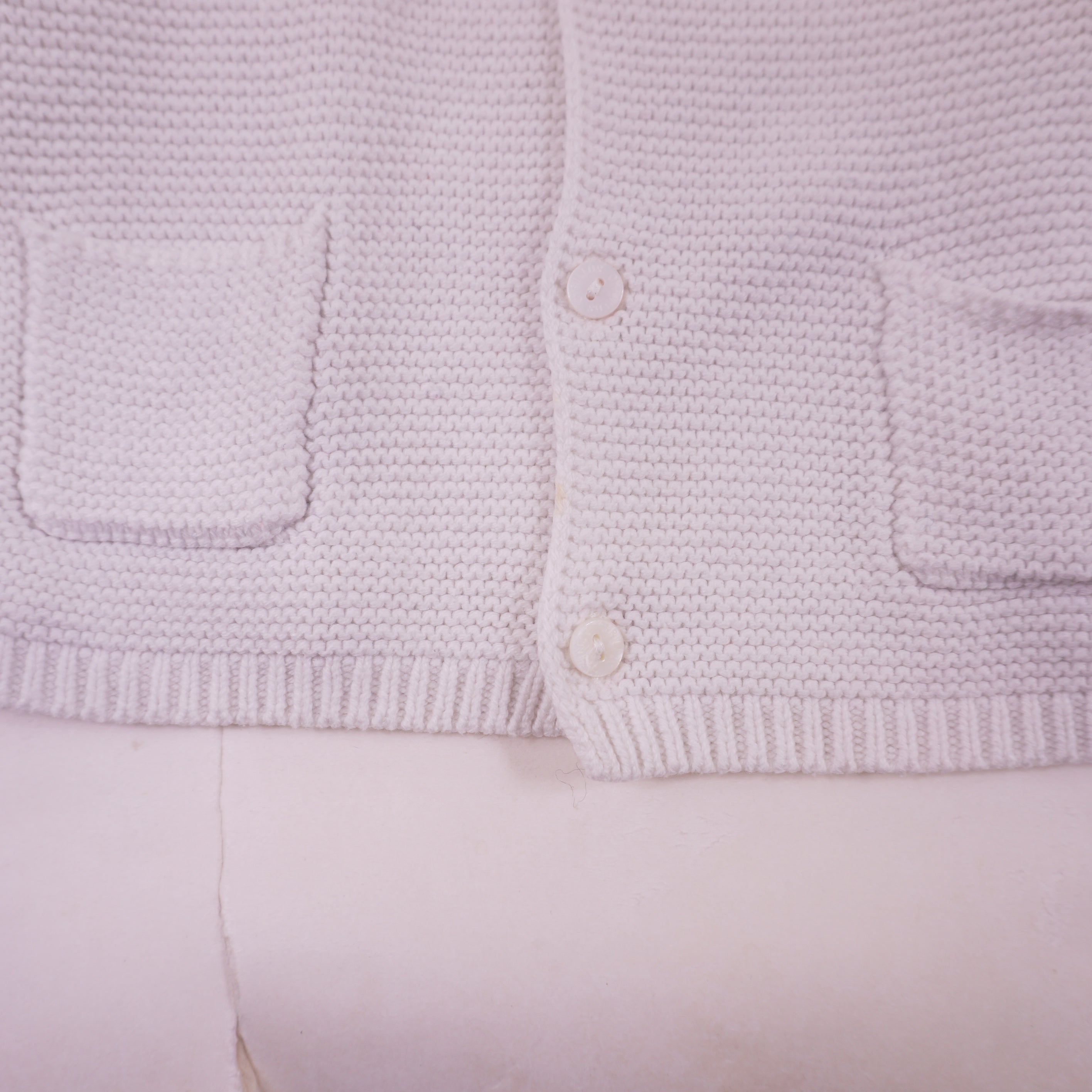 Gilet Blanc - 24 mois