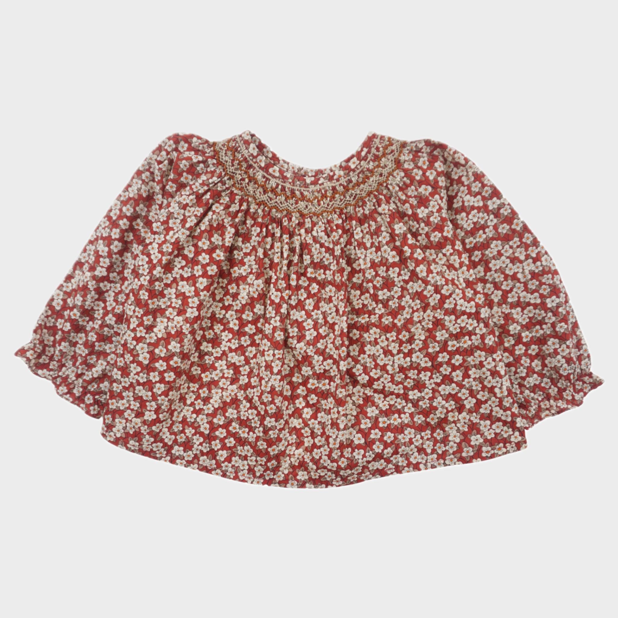 Blouse Bordeaux - 6 mois