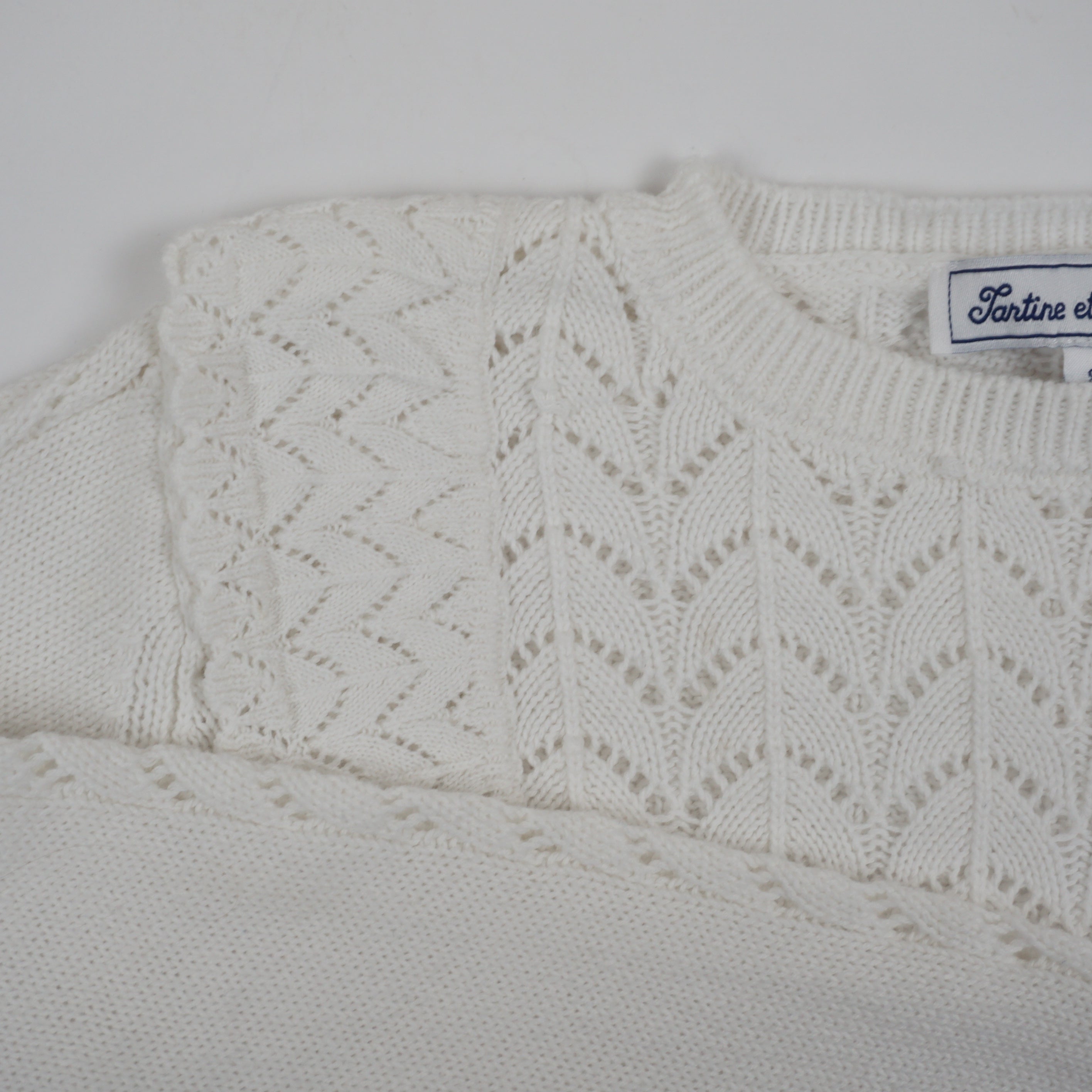 Pull Blanc - 6/8 ans