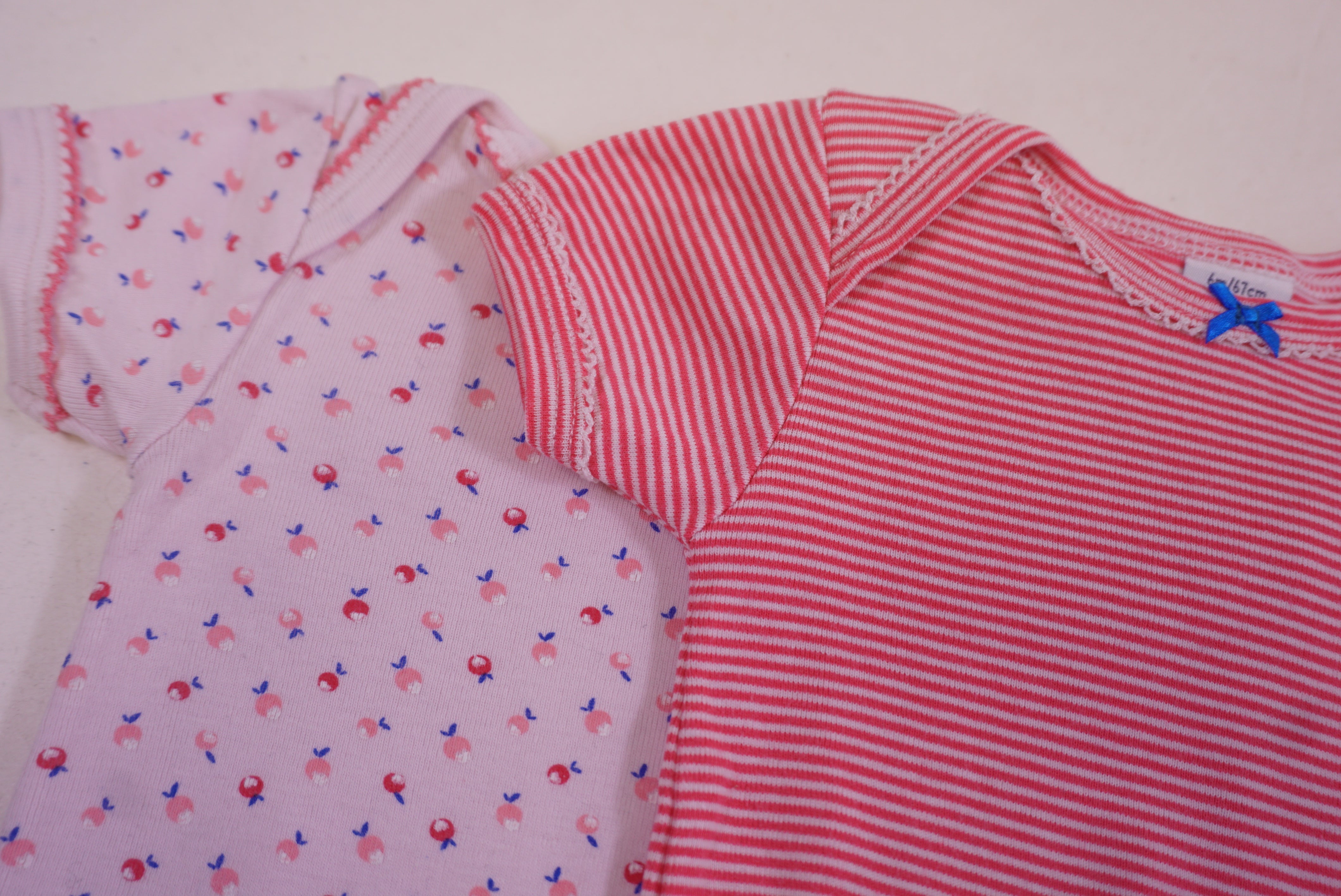 Lot de 2 bodies - 6 mois