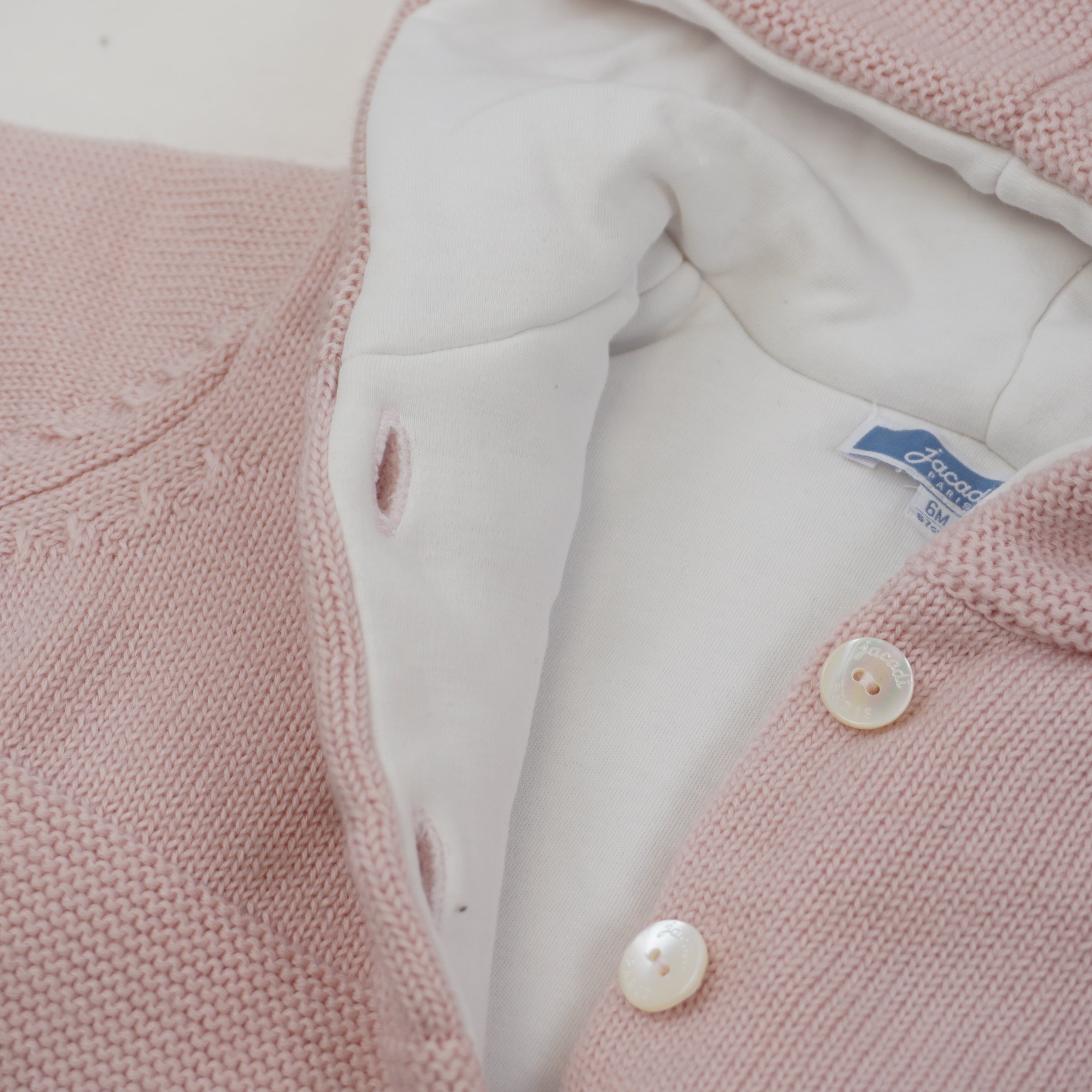 Manteau Rose - 6 mois
