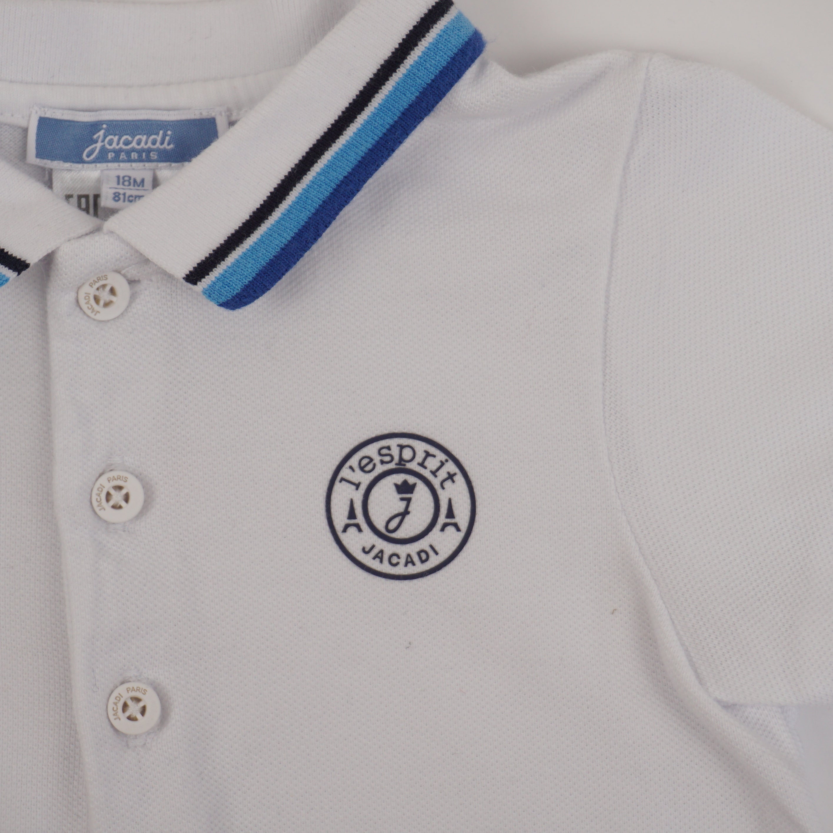 Polo Blanc - 18 mois